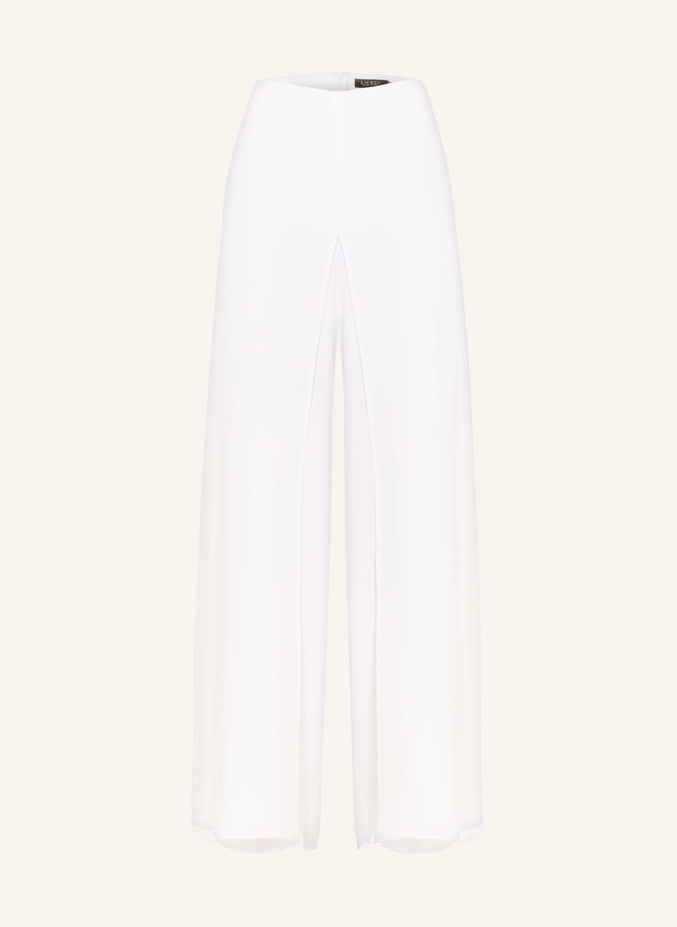 LAUREN RALPH LAUREN kalhoty Marlene: BÍLÁ