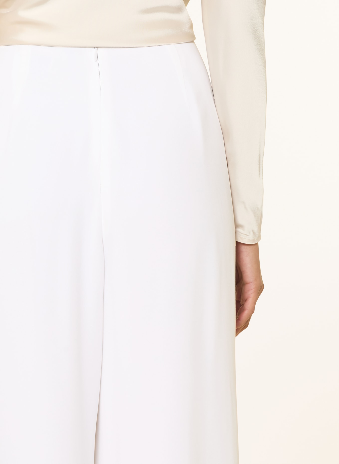 LAUREN RALPH LAUREN kalhoty Marlene: BÍLÁ