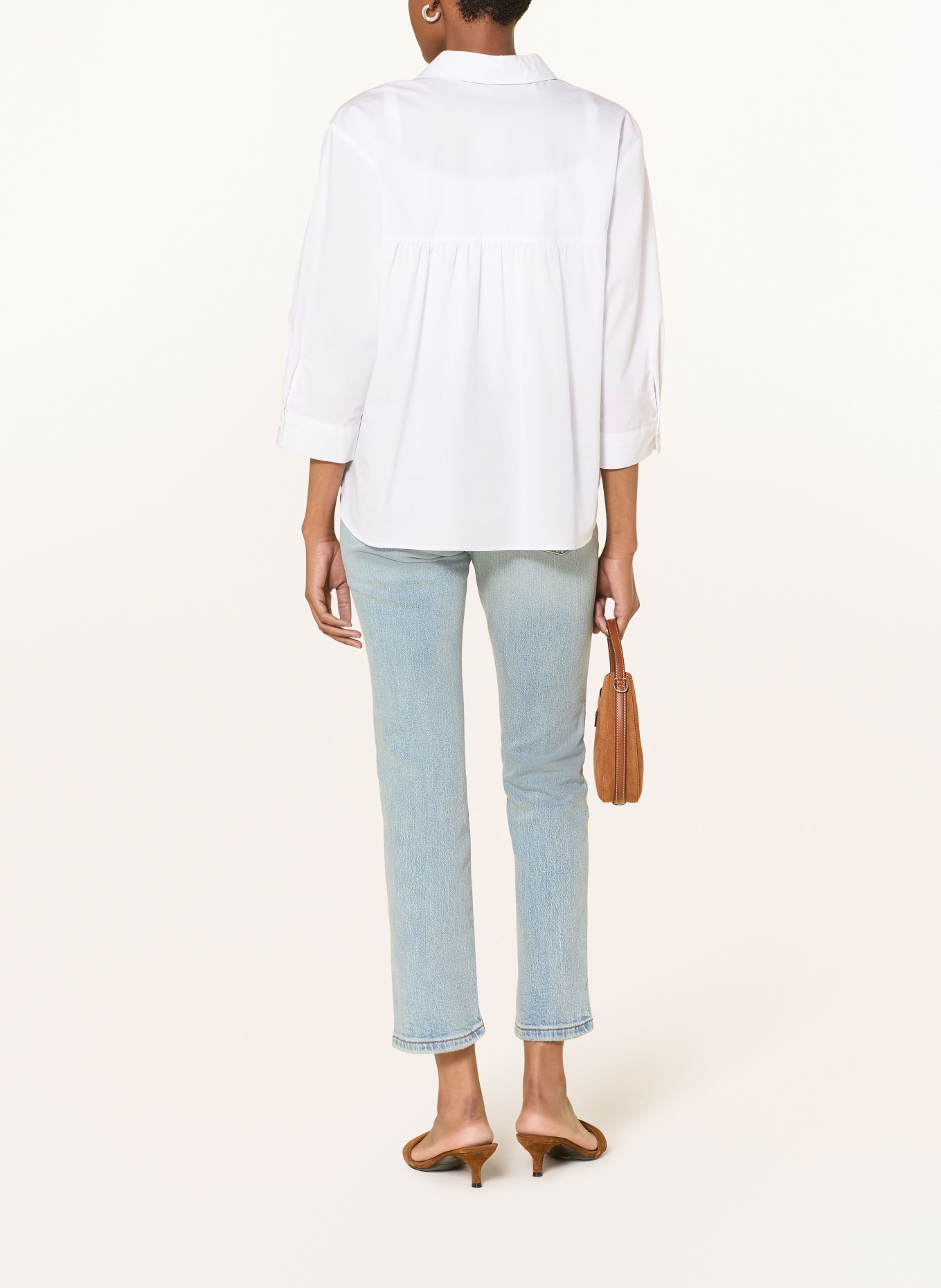 LAUREN RALPH LAUREN Cropped jeans: 001 CASSEAH WASH