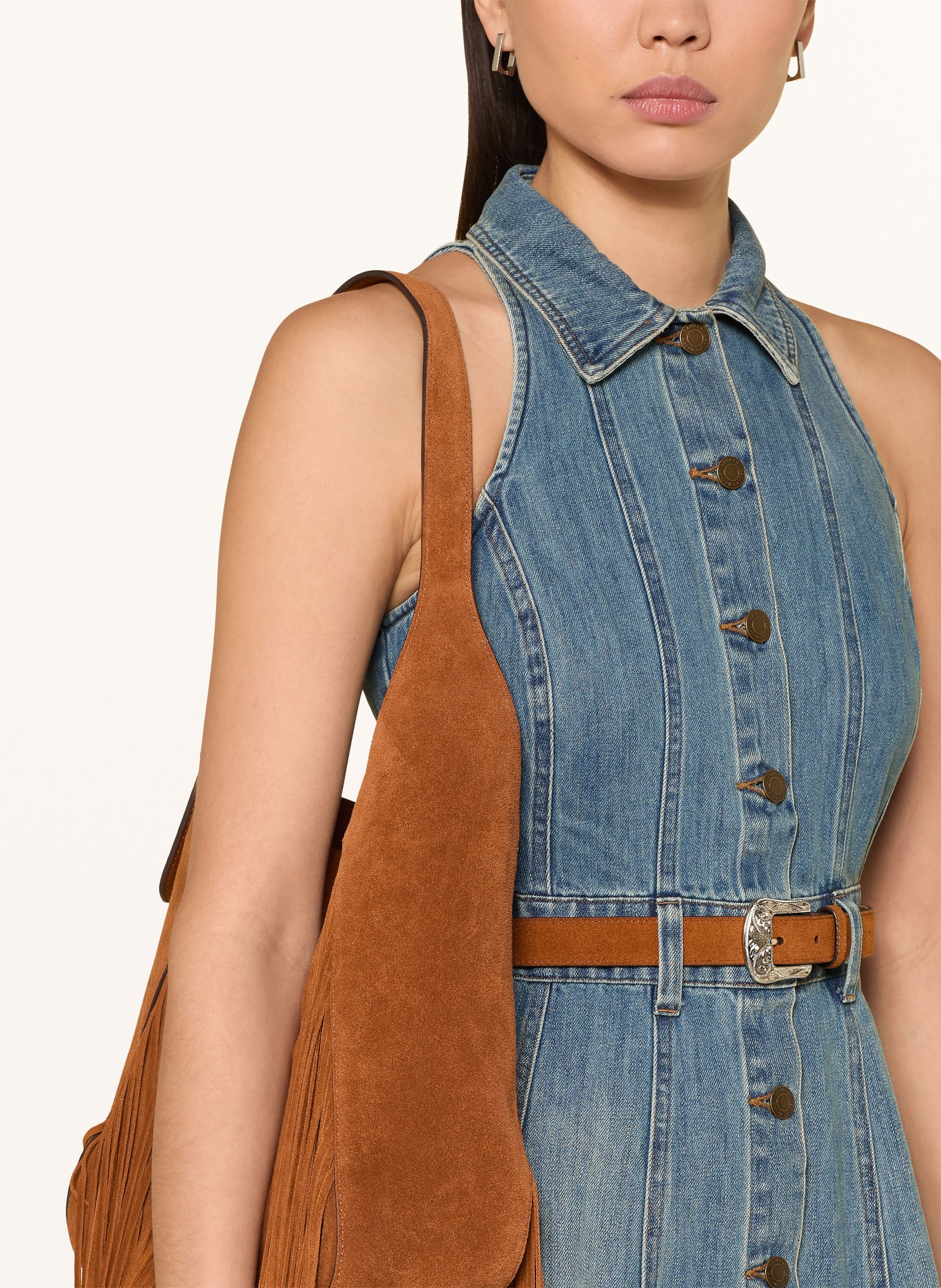 LAUREN RALPH LAUREN sukienka jeansowa: NIEBIESKI