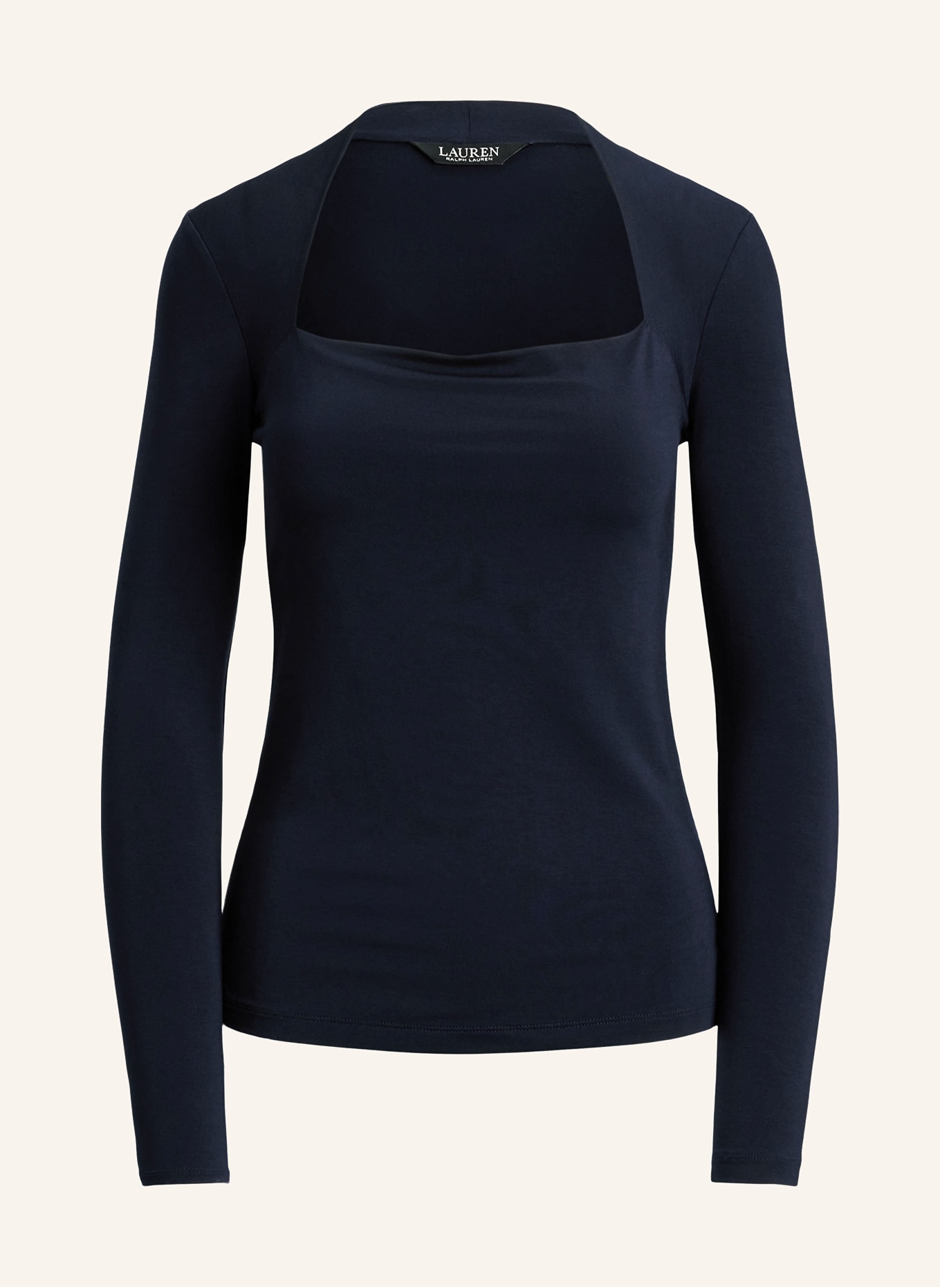 LAUREN RALPH LAUREN long-sleeved shirt: DARK BLUE