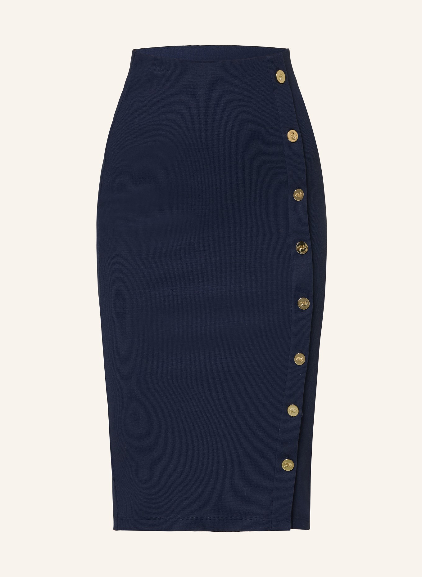 LAUREN RALPH LAUREN jersey skirt: DARK BLUE