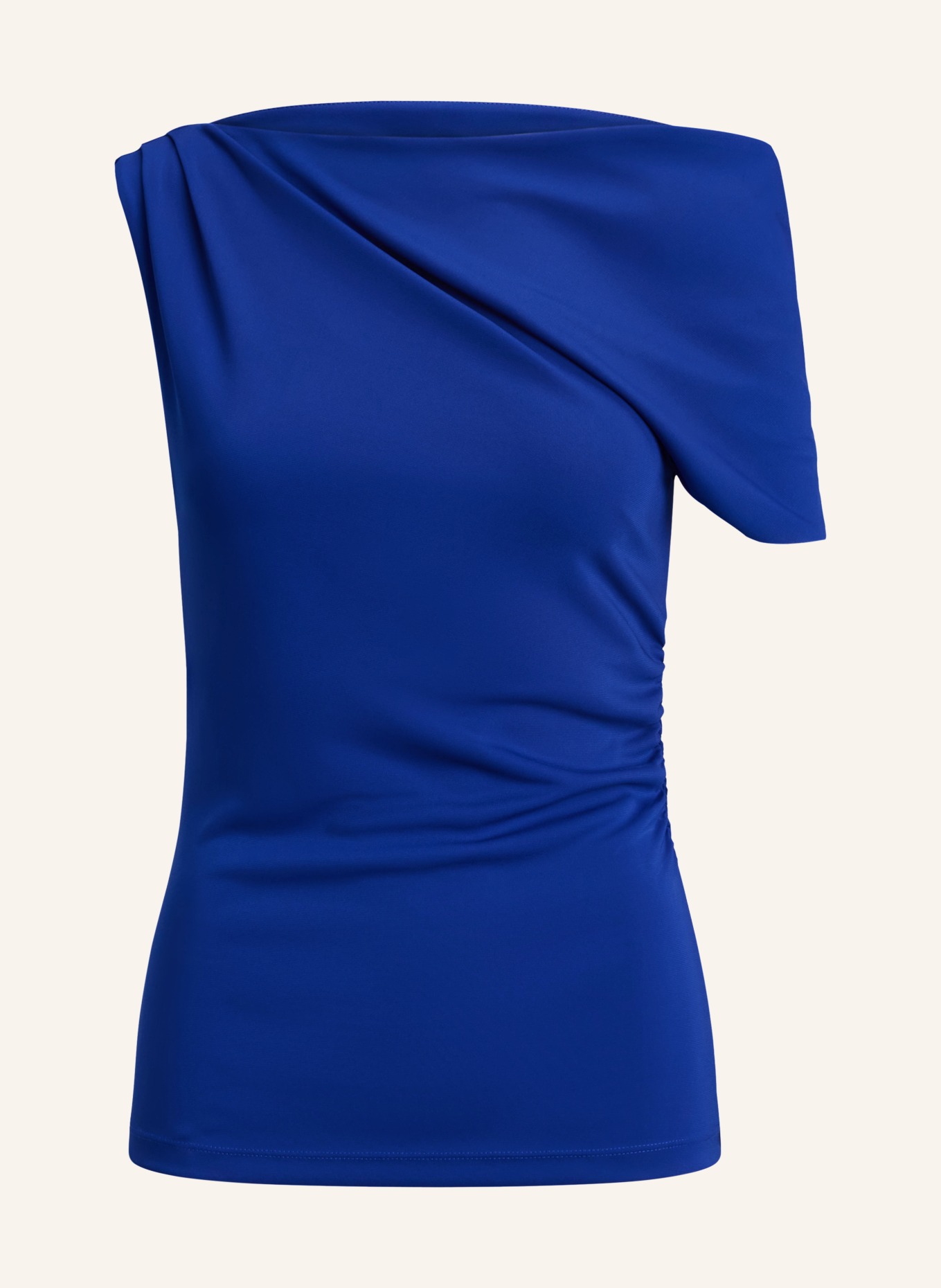 LAUREN RALPH LAUREN Top z jednym ramiączkiem: NIEBIESKI