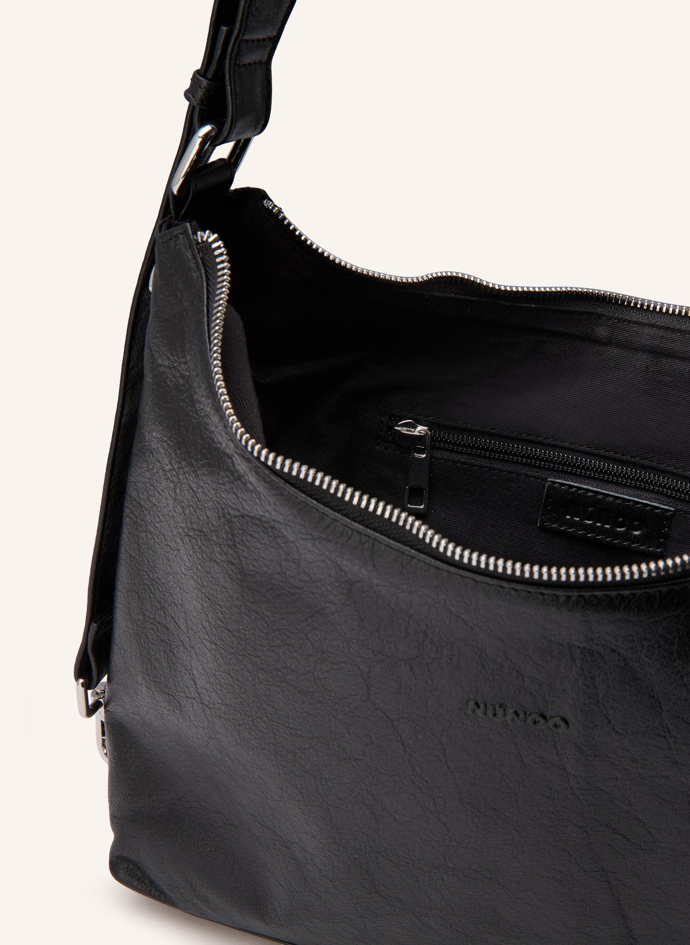 NÚNOO RIO MOUNTAIN shoulder bag: BLACK