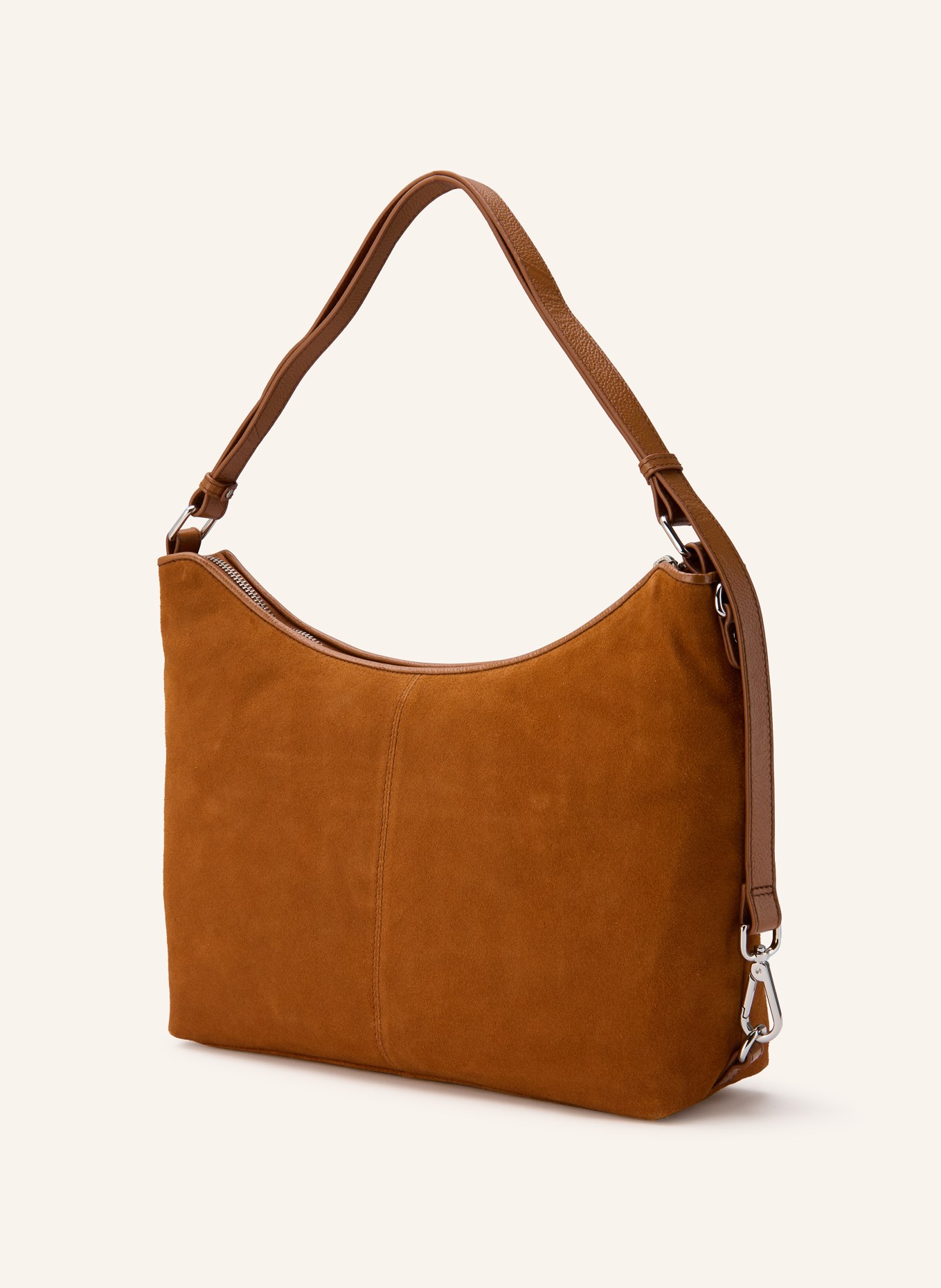 NÚNOO SLOUCHY shoulder bag: BROWN