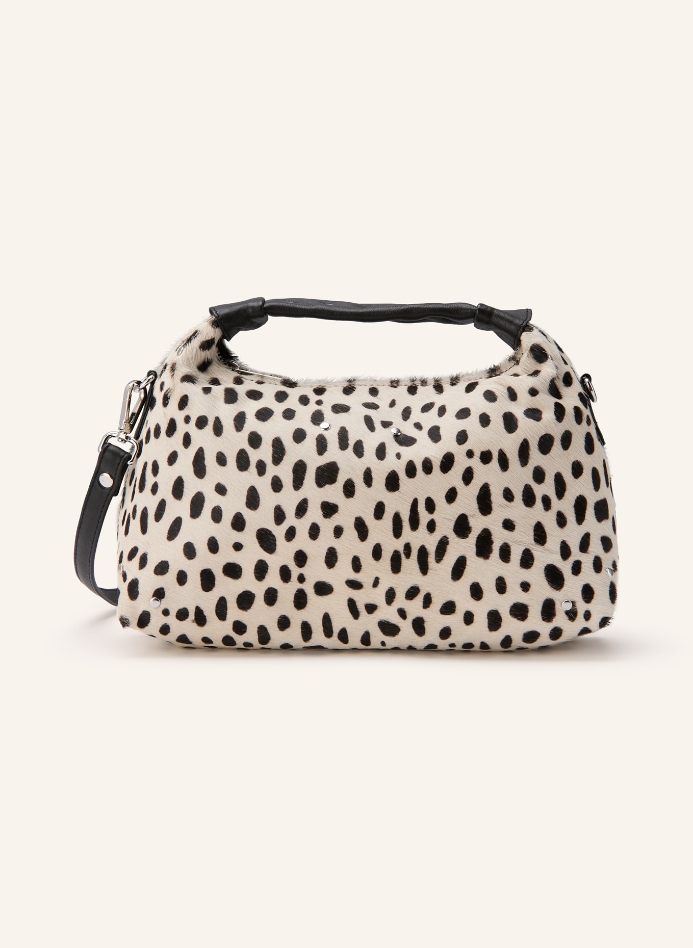 NÚNOO DANDY DELUXE handbag: WHITE / BLACK