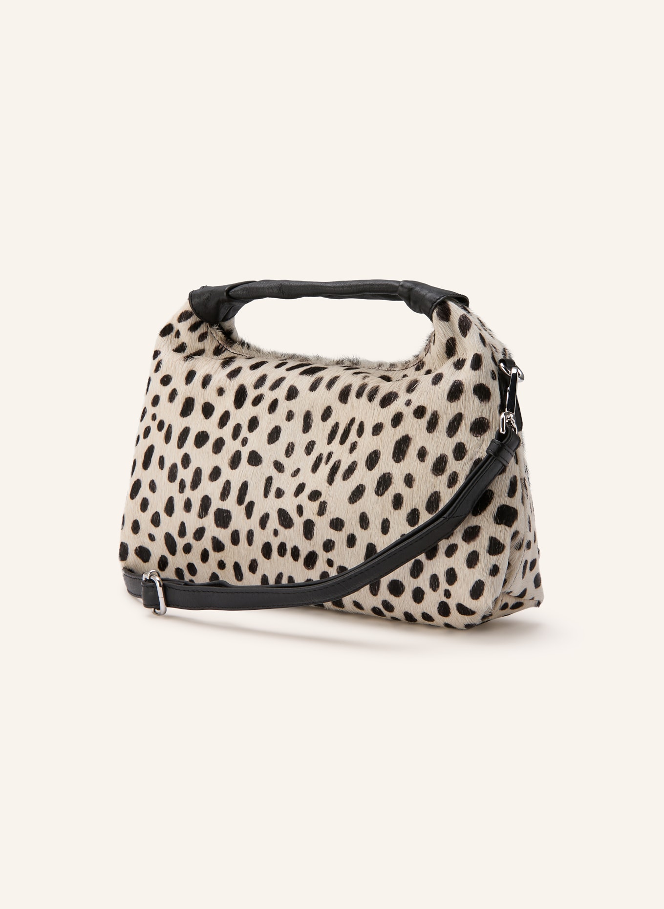 NÚNOO DANDY DELUXE handbag: WHITE / BLACK