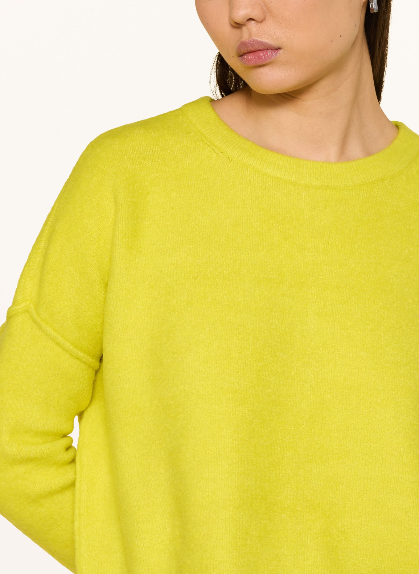 BETTY&CO sweter: JASKRAWY ŻÓŁTY