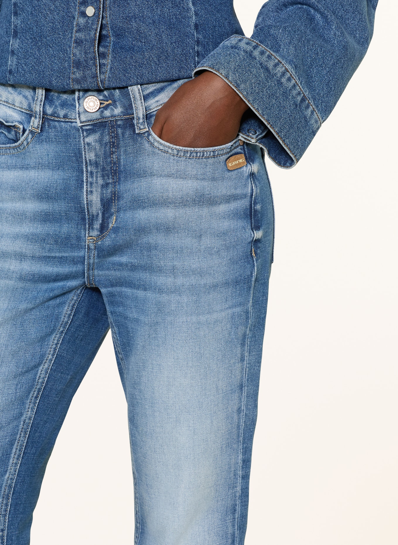 GANG Flared Jeans 94MAXIMA: 7734 slight authentic midblue