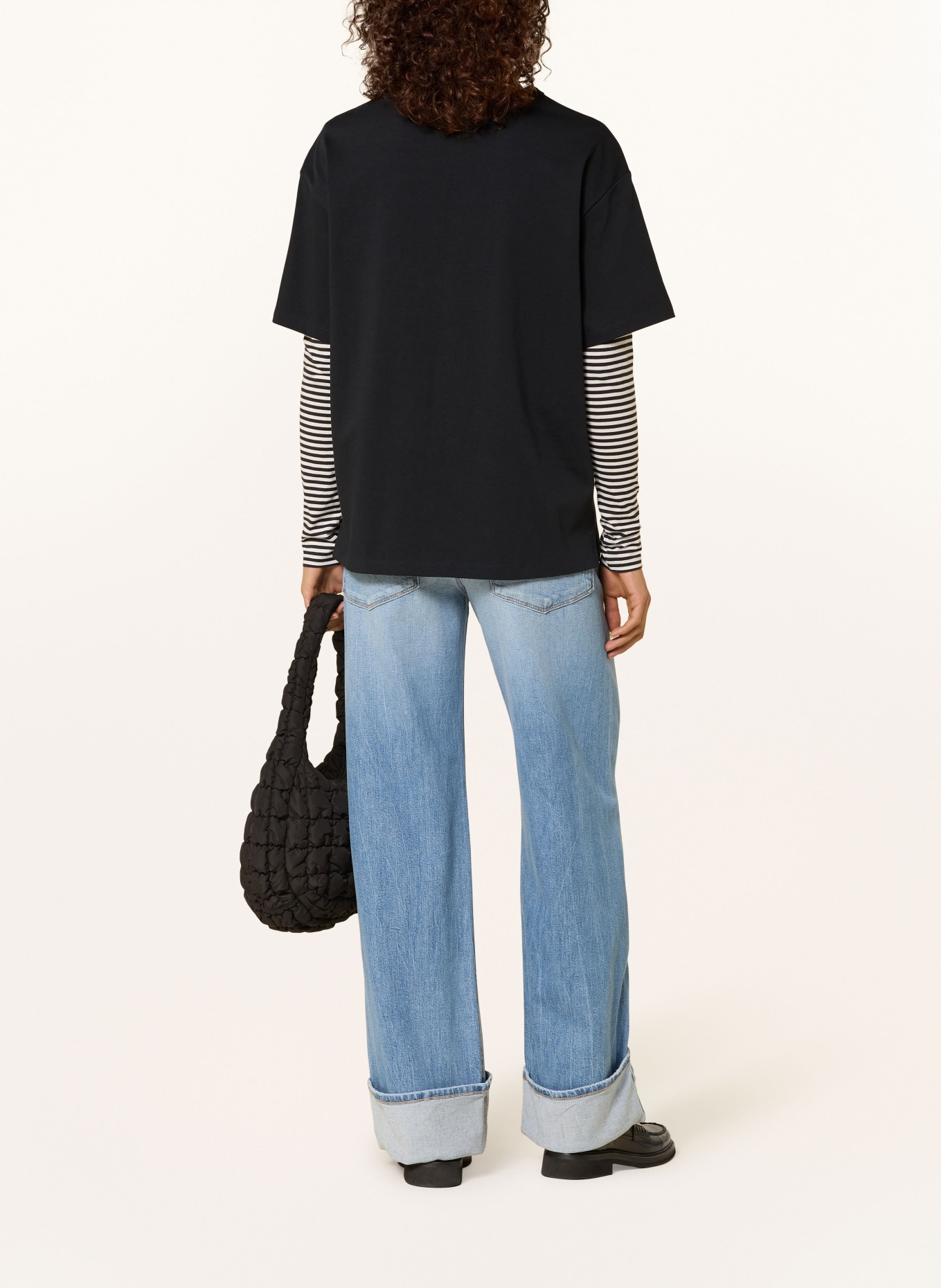 GANG Wide Leg Jeans 94CLAIRE: HELLBLAU