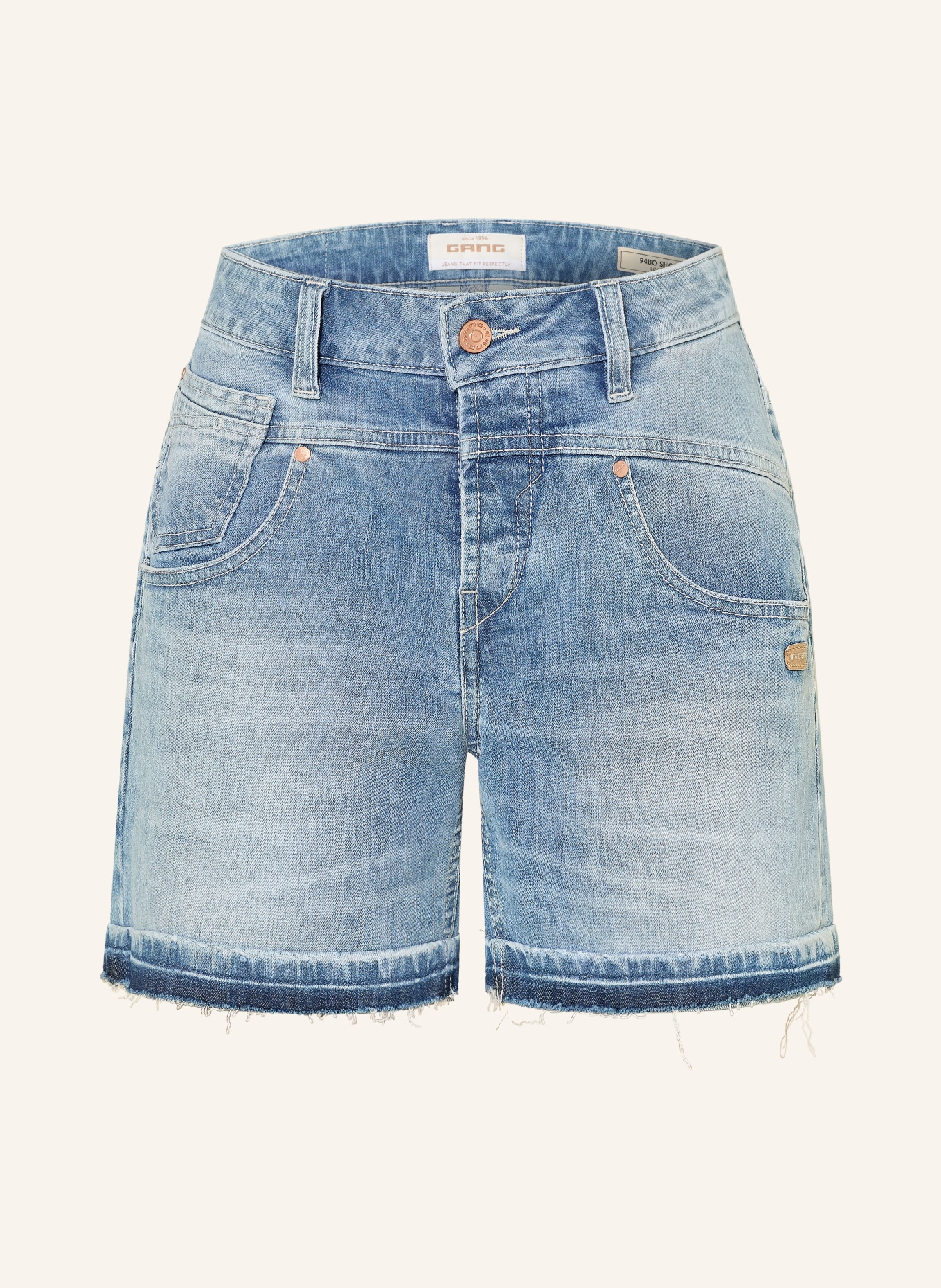 GANG Jeansshort 94BO: 7264 holiday wash