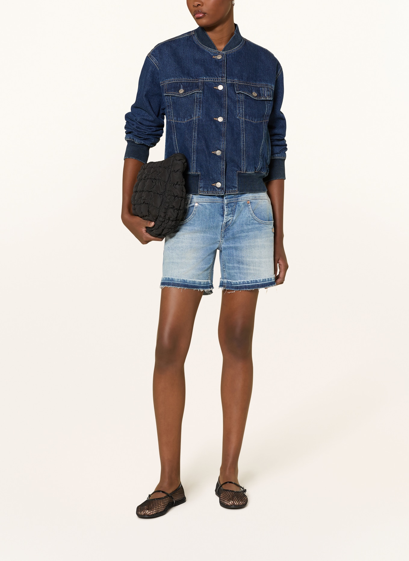 GANG Jeansshort 94BO: 7264 holiday wash