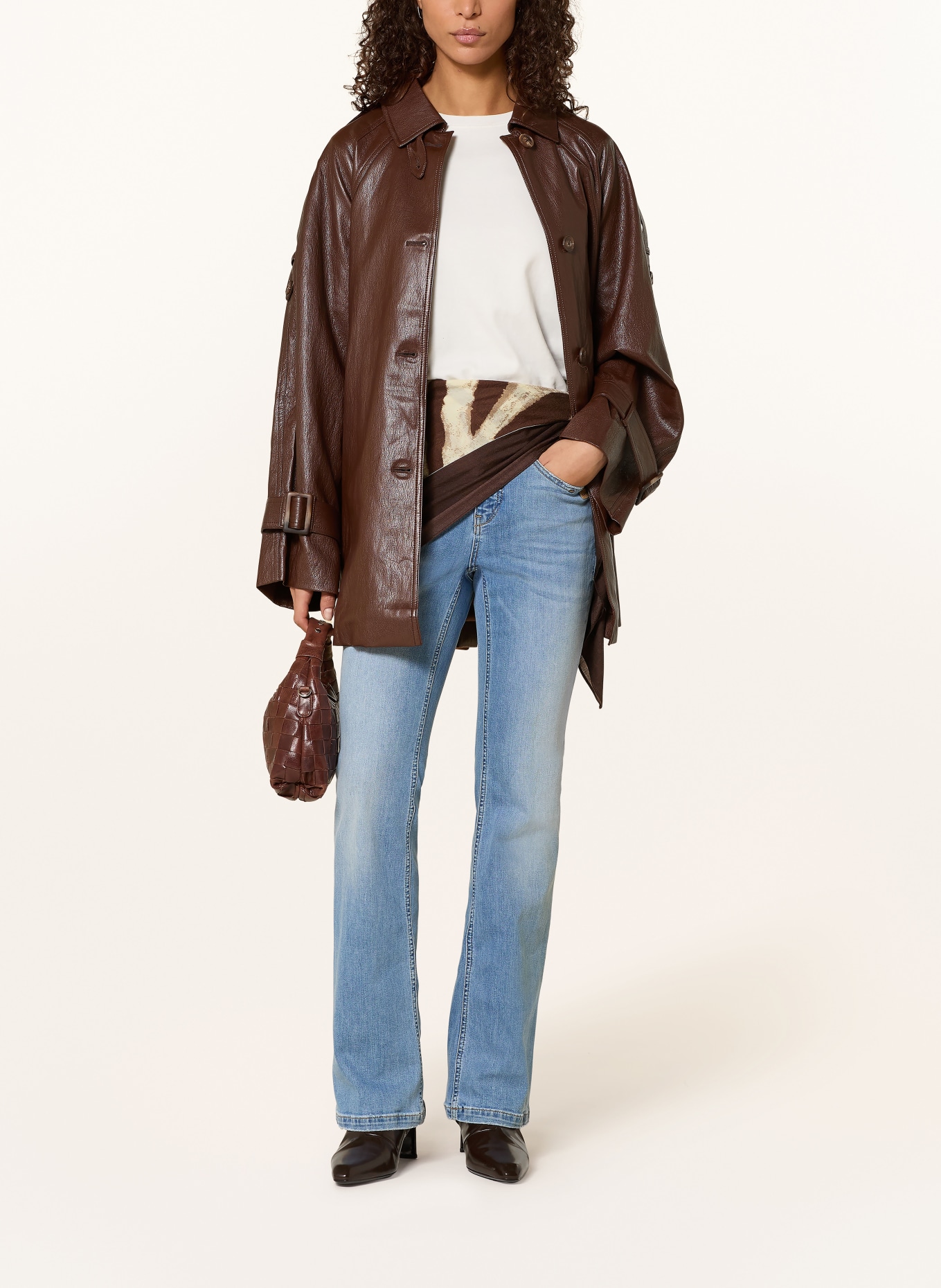 GANG Zvonové džíny 94AMELIE: 7582 midblue base use