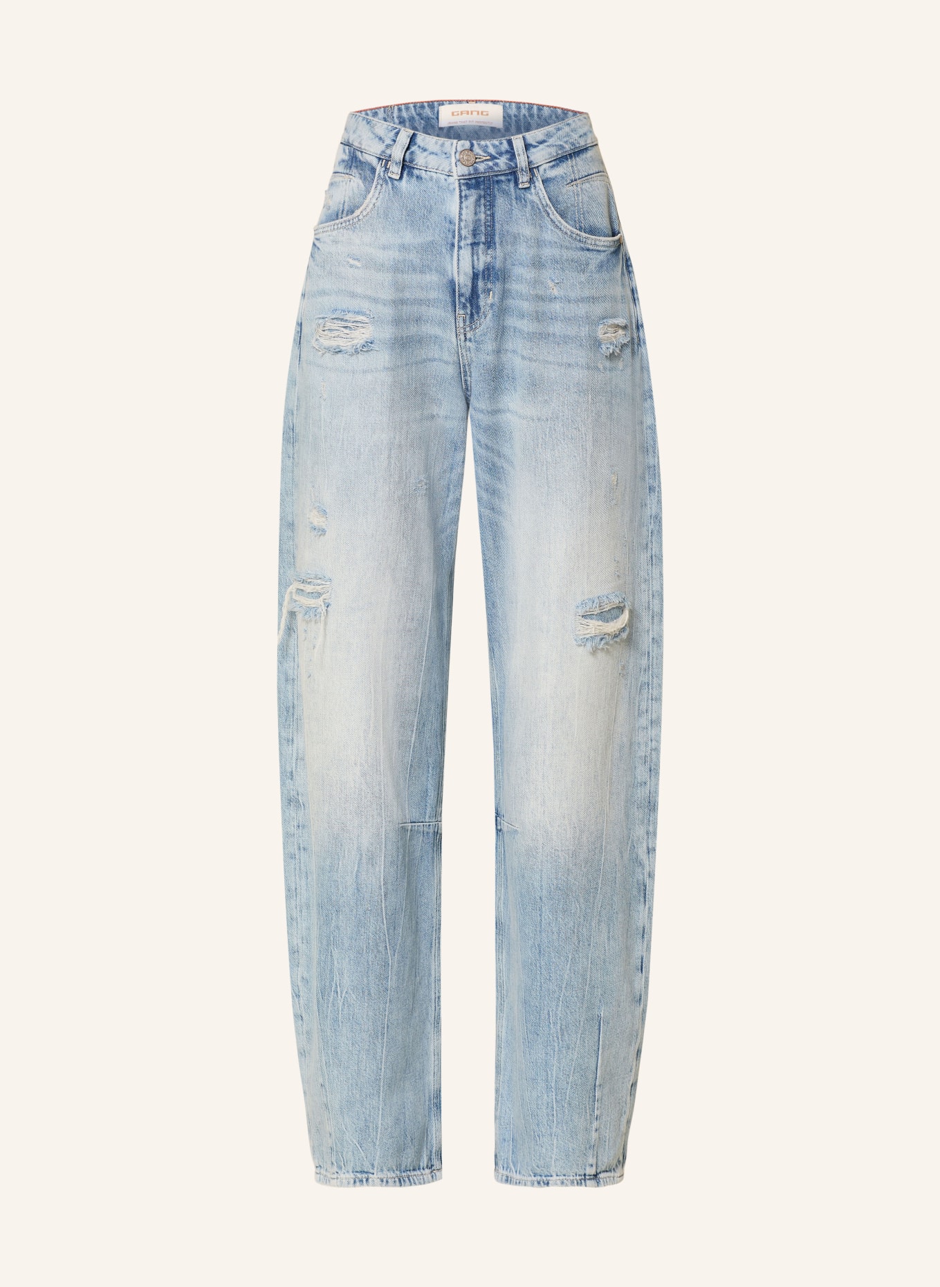 GANG Barrel Jeans 94SARINA: HELLBLAU