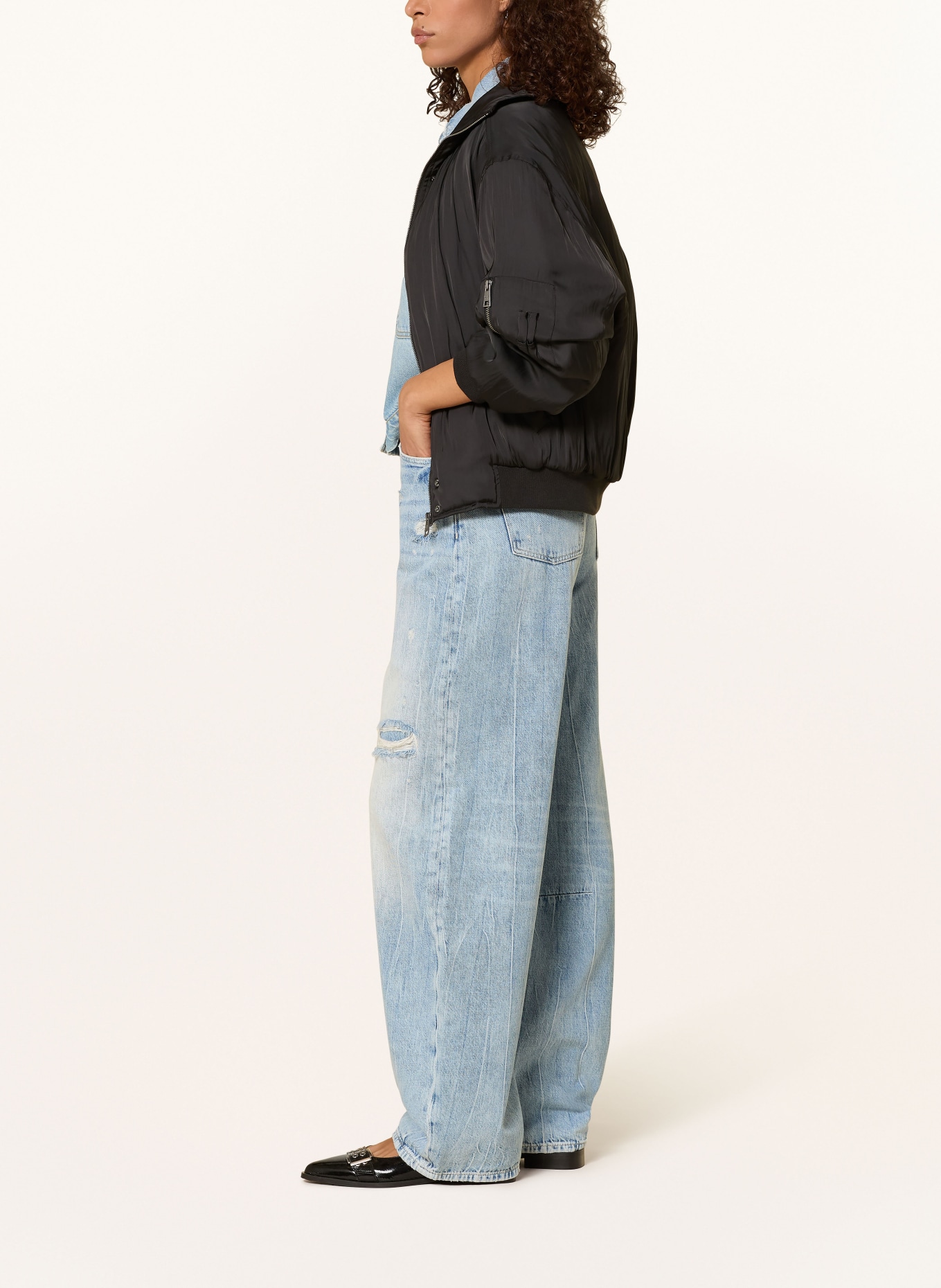 GANG Barrel Jeans 94SARINA: HELLBLAU