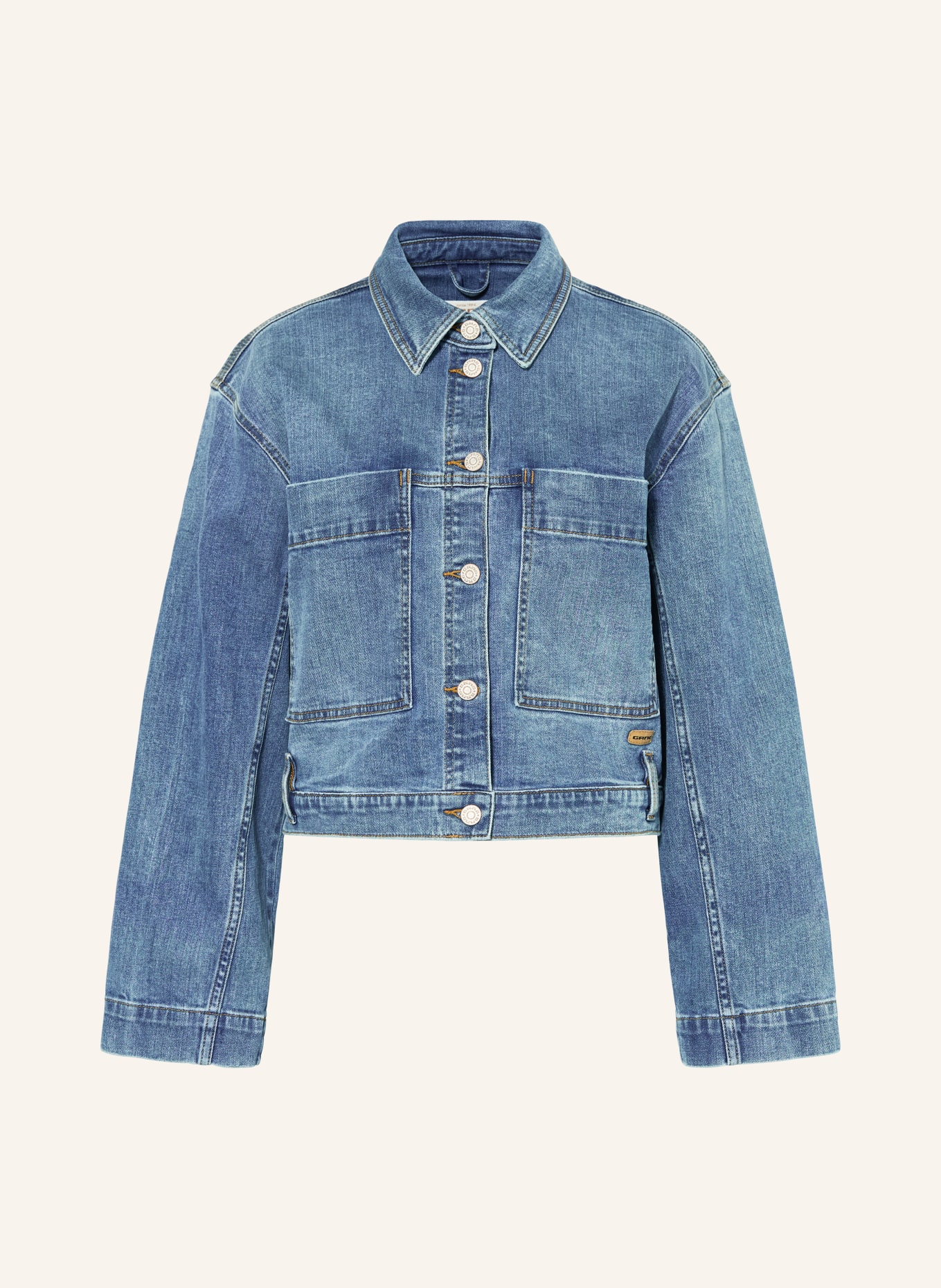 GANG Jeansjacke 94TINA: HELLBLAU