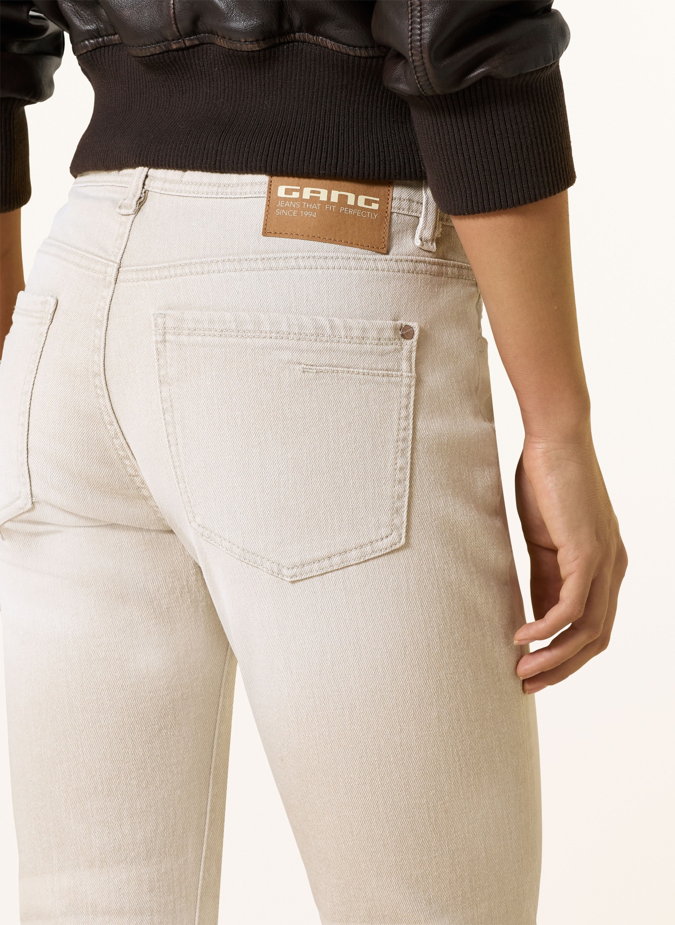 GANG Boyfriend jeans 94NICA WORKER: 7407 washed beige