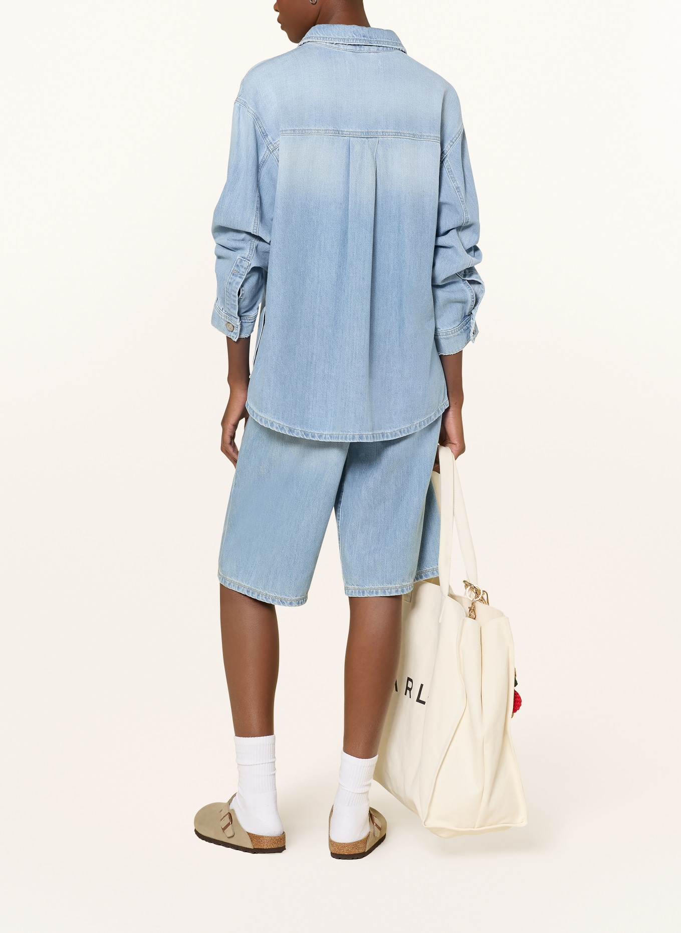 GANG Jeansbermuda 94CLAIRE: 7600 blue vintage