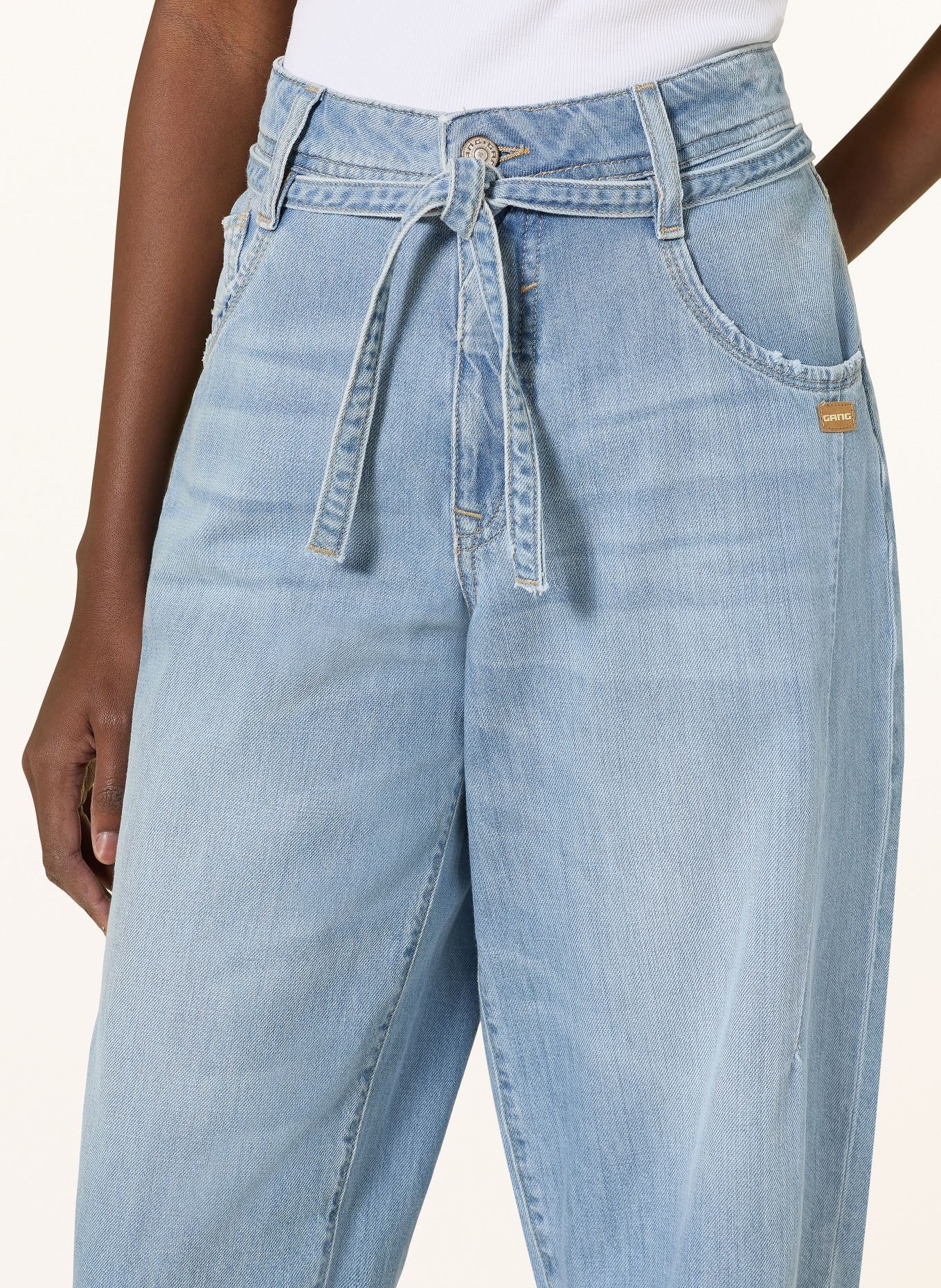 GANG Jeansbermuda 94CLAIRE: 7600 blue vintage