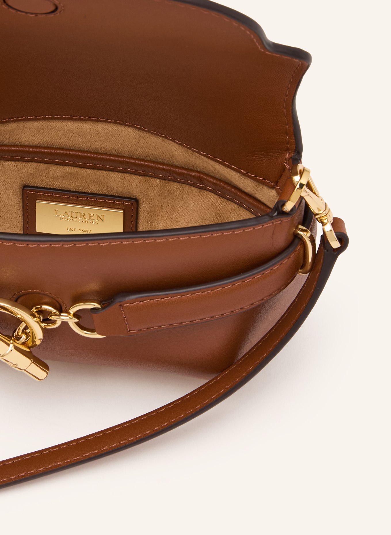 LAUREN RALPH LAUREN torba na ramię: KONIAKOWY