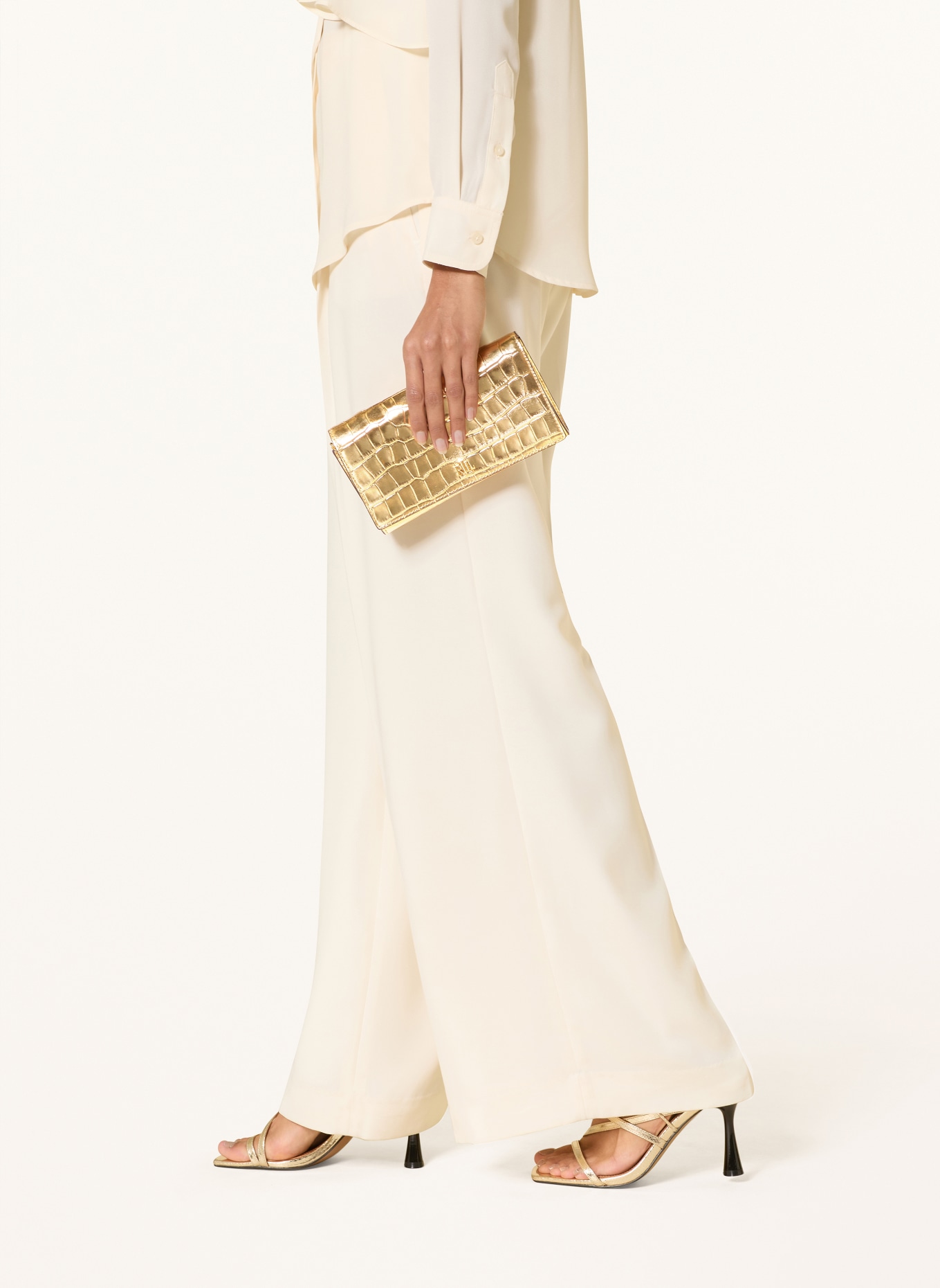 LAUREN RALPH LAUREN Clutch ADAIR II: GOLD