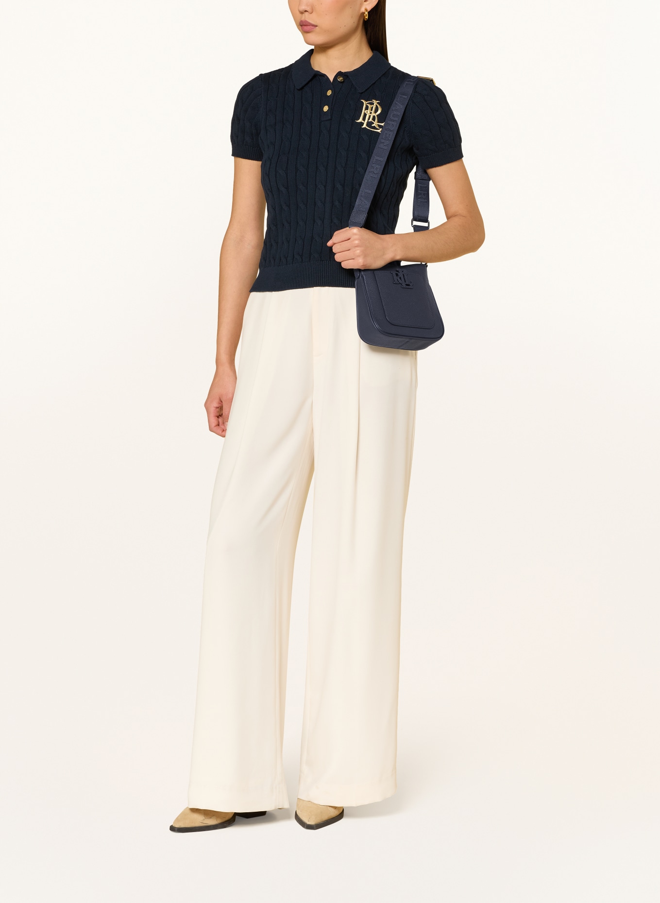 LAUREN RALPH LAUREN Umhängetasche CAMERYN SMALL: DUNKELBLAU