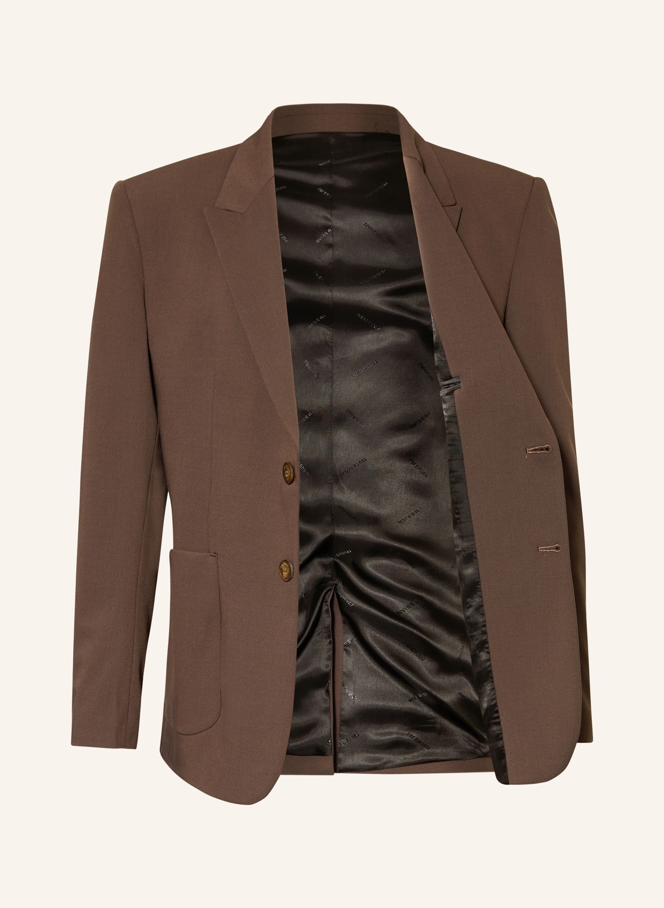 I'M BRIAN Veste de costume coupe classique: 020 MORO