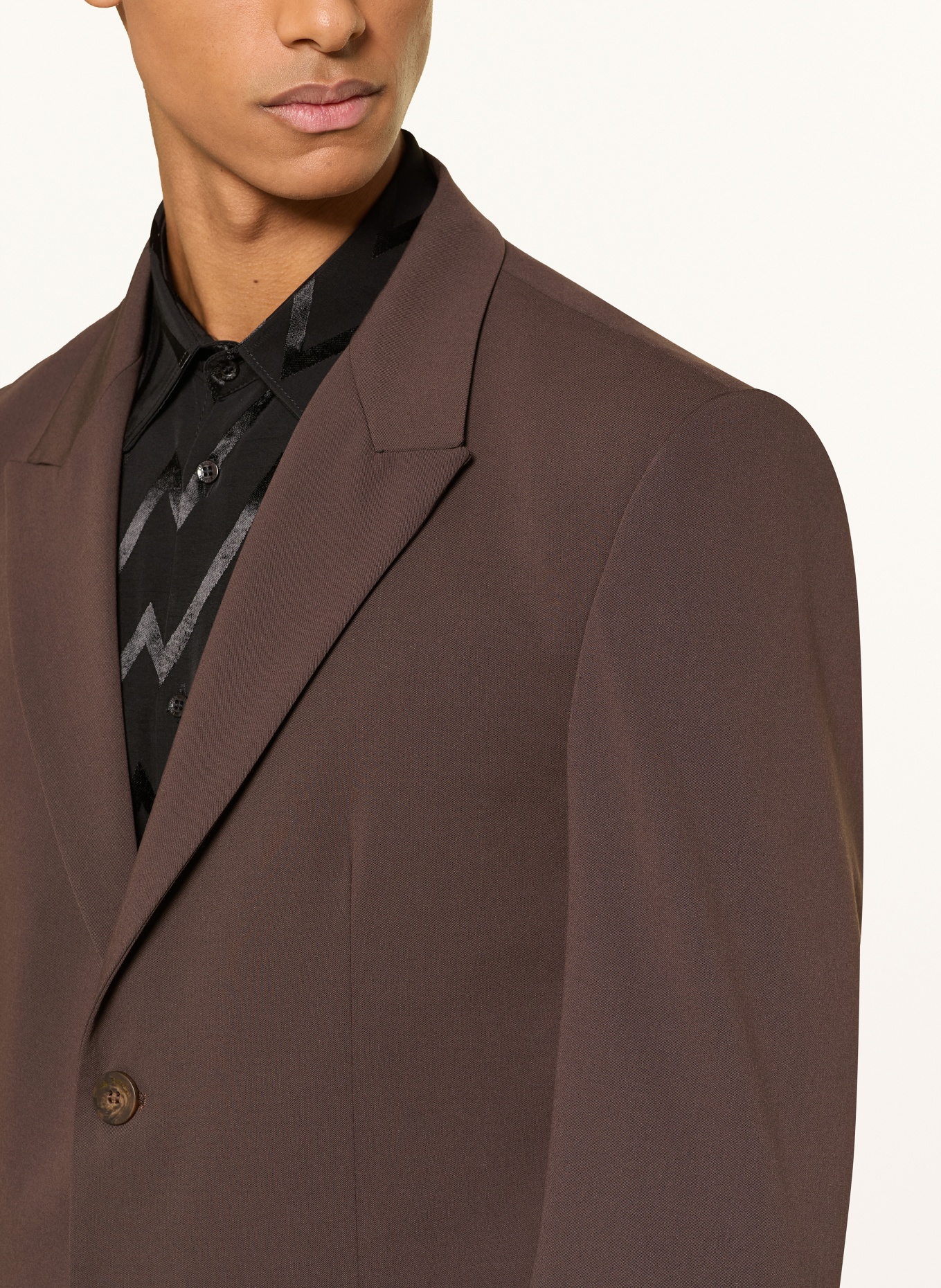 I'M BRIAN Veste de costume coupe classique: 020 MORO