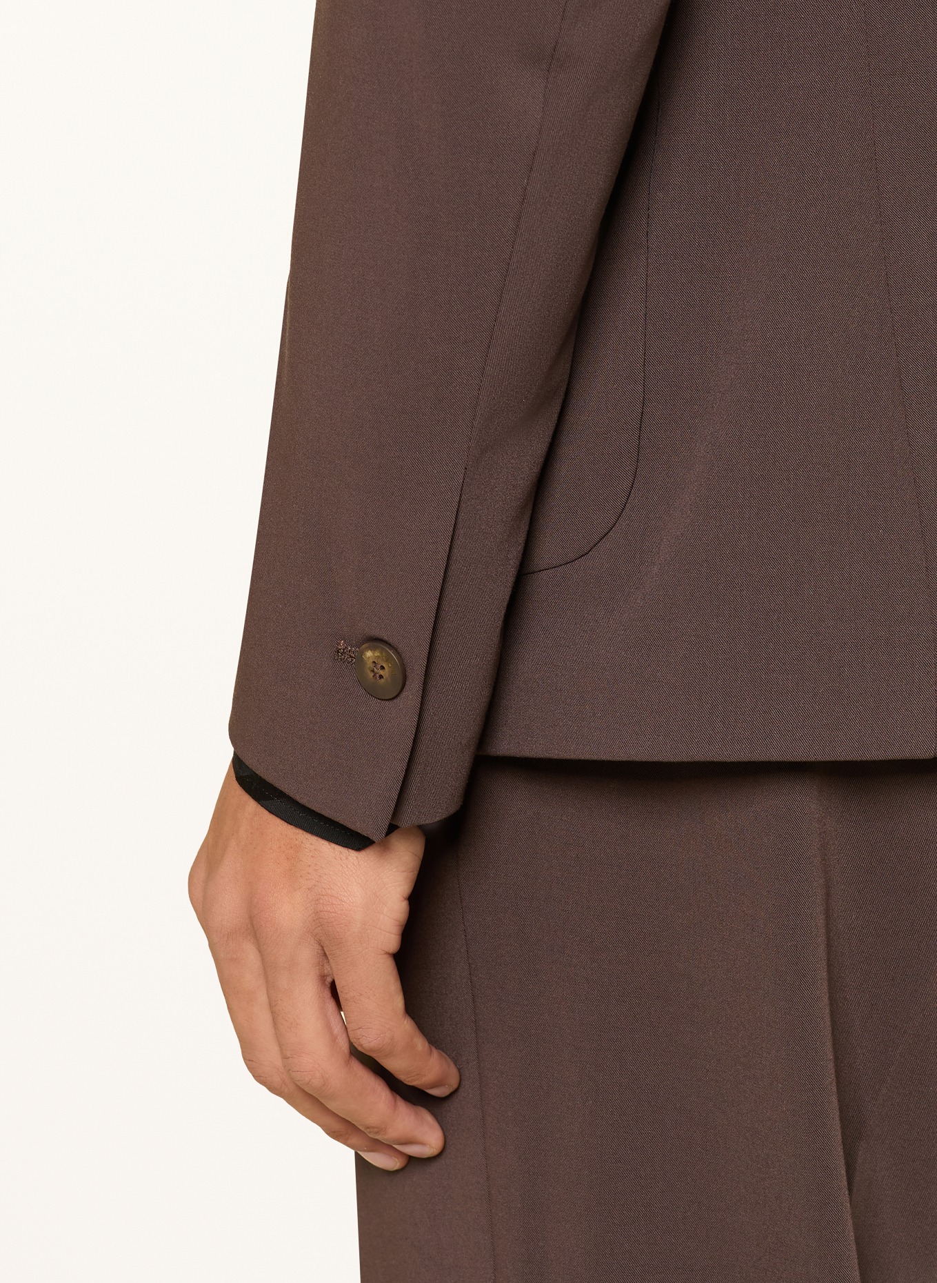 I'M BRIAN Veste de costume coupe classique: 020 MORO