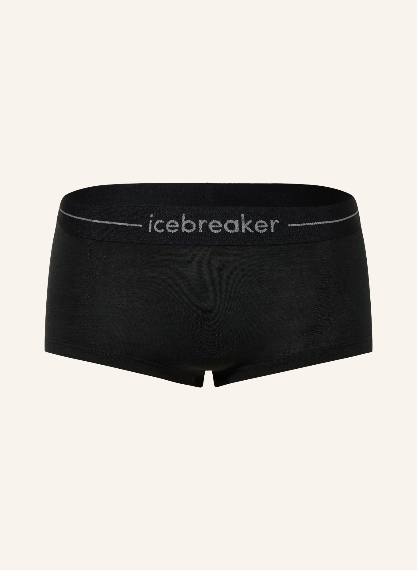 icebreaker Functional underwear panty W 200 OASIS made of merino wool: BLACK