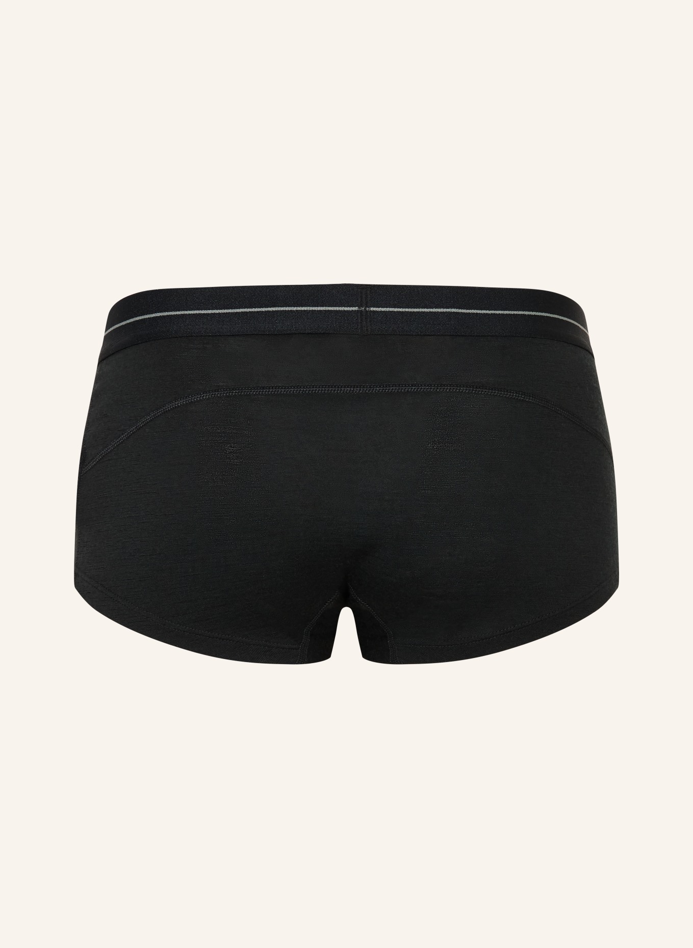 icebreaker Functional underwear panty W 200 OASIS made of merino wool: BLACK