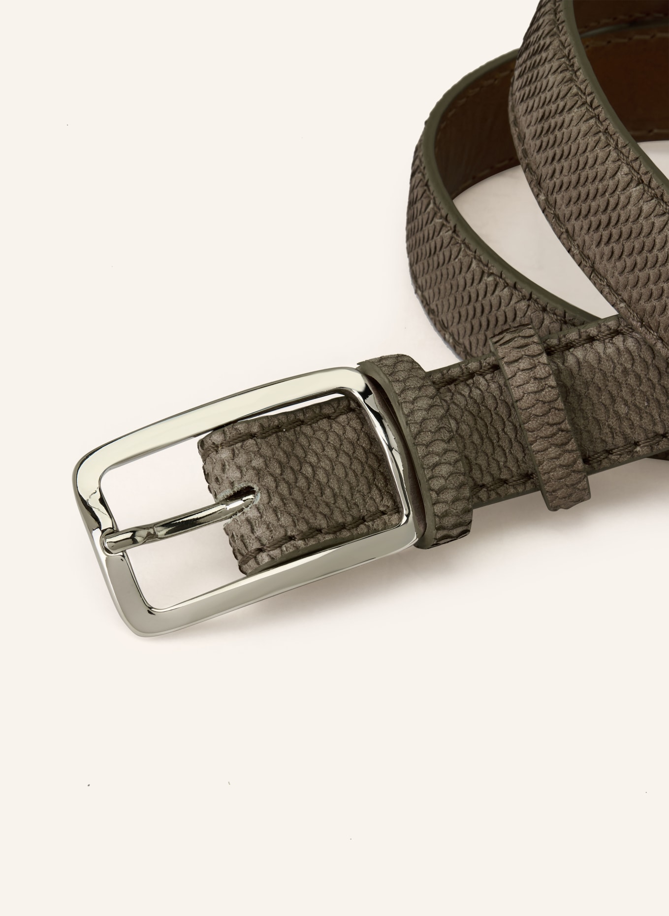 Reptile's House Belt BLIND: KHAKI / SILVER
