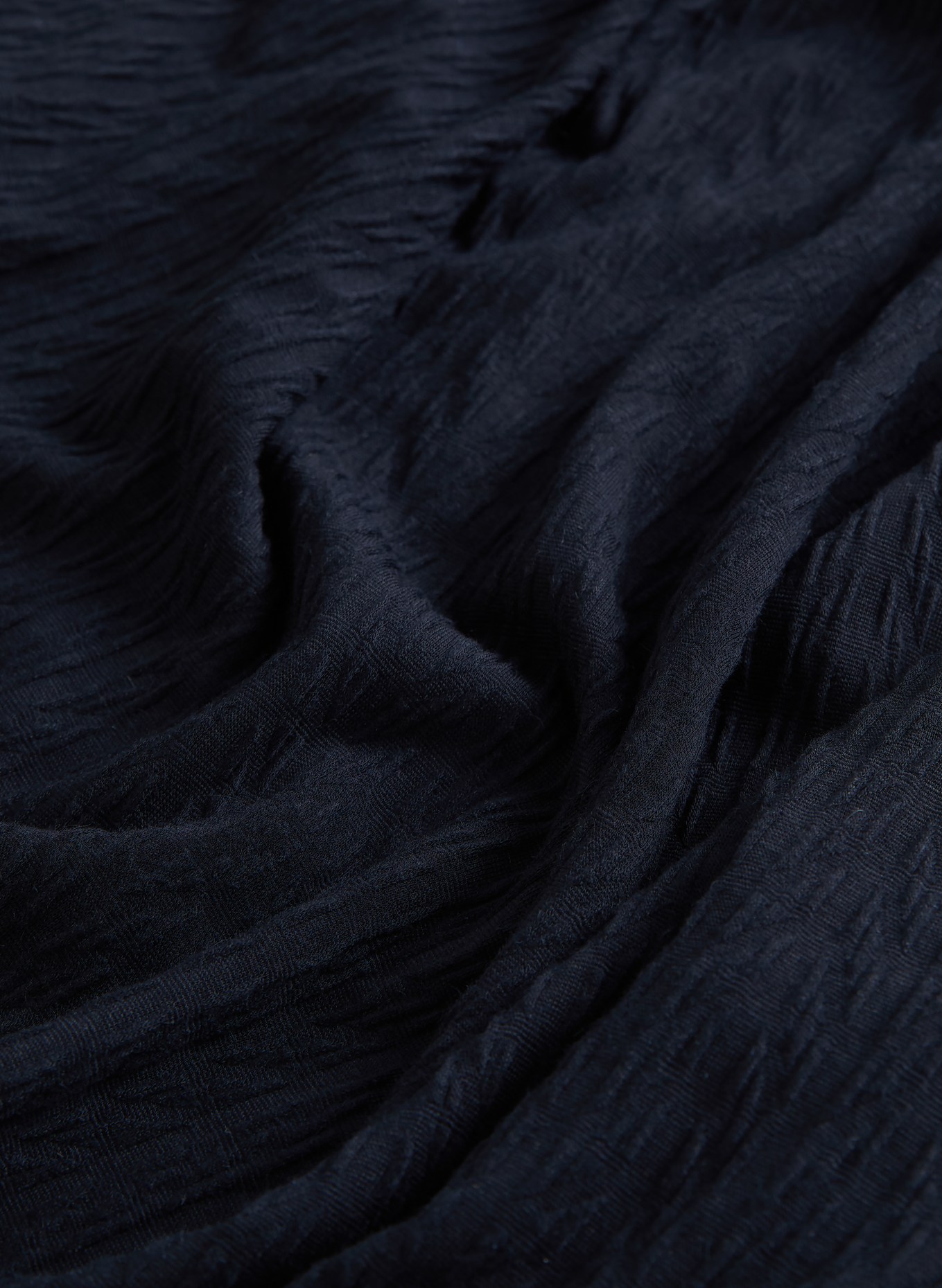 GIORGIO ARMANI Strickshirt: DUNKELBLAU