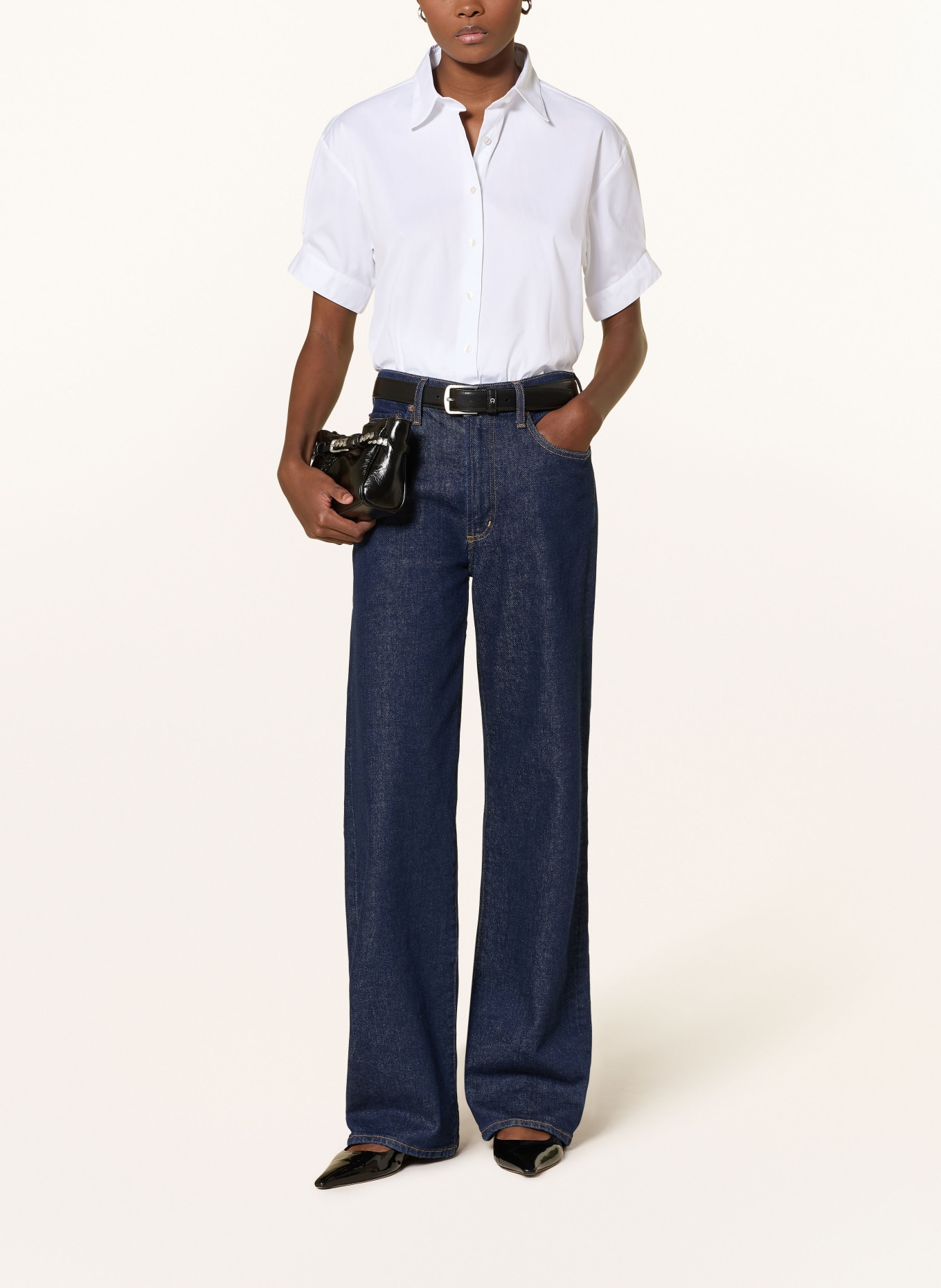 ÉMANOU shirt blouse: WHITE