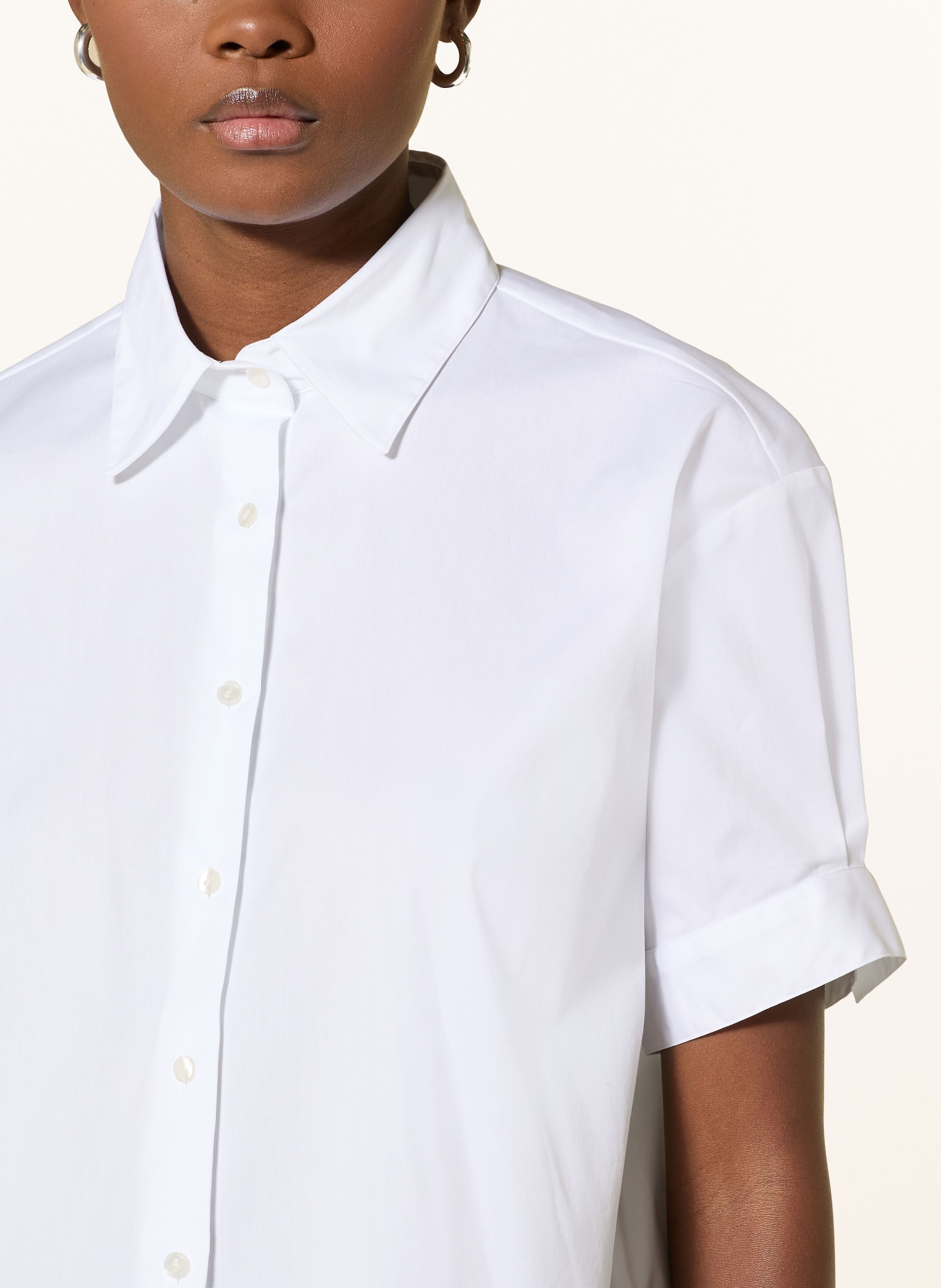 ÉMANOU shirt blouse: WHITE