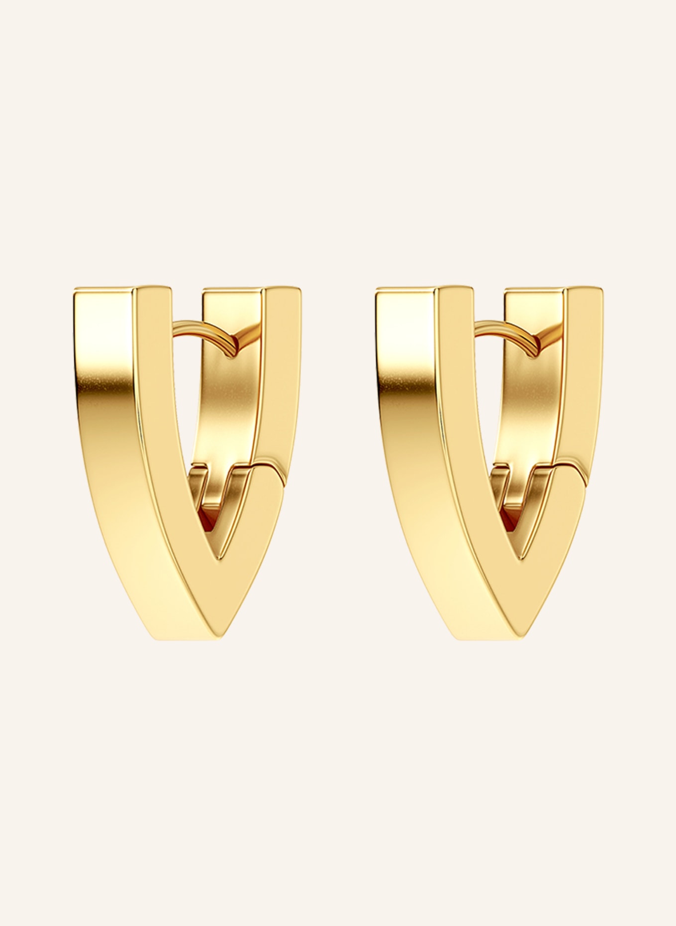 EDBLAD VALLEY S hoop earrings: GOLD