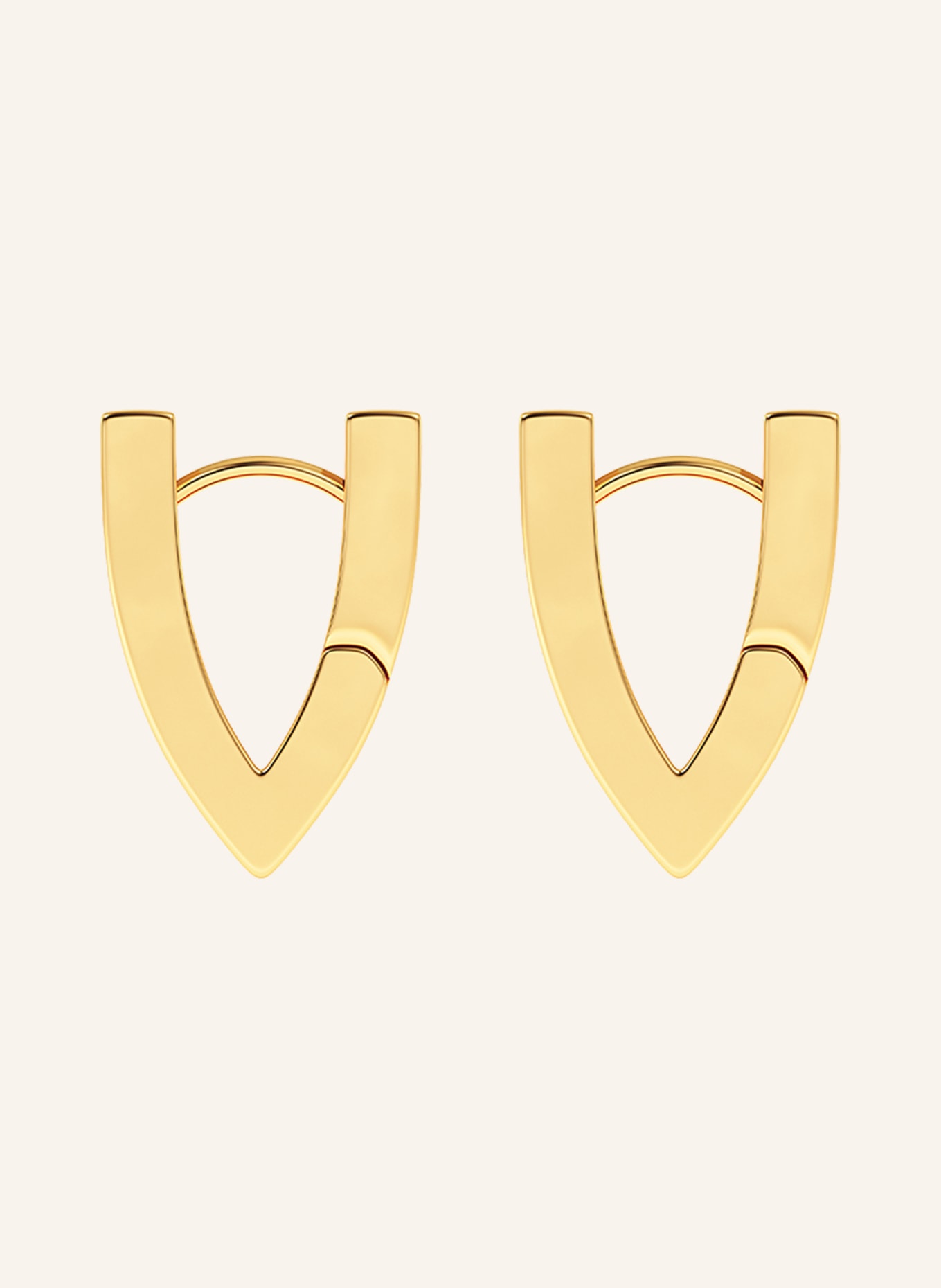 EDBLAD VALLEY S hoop earrings: GOLD