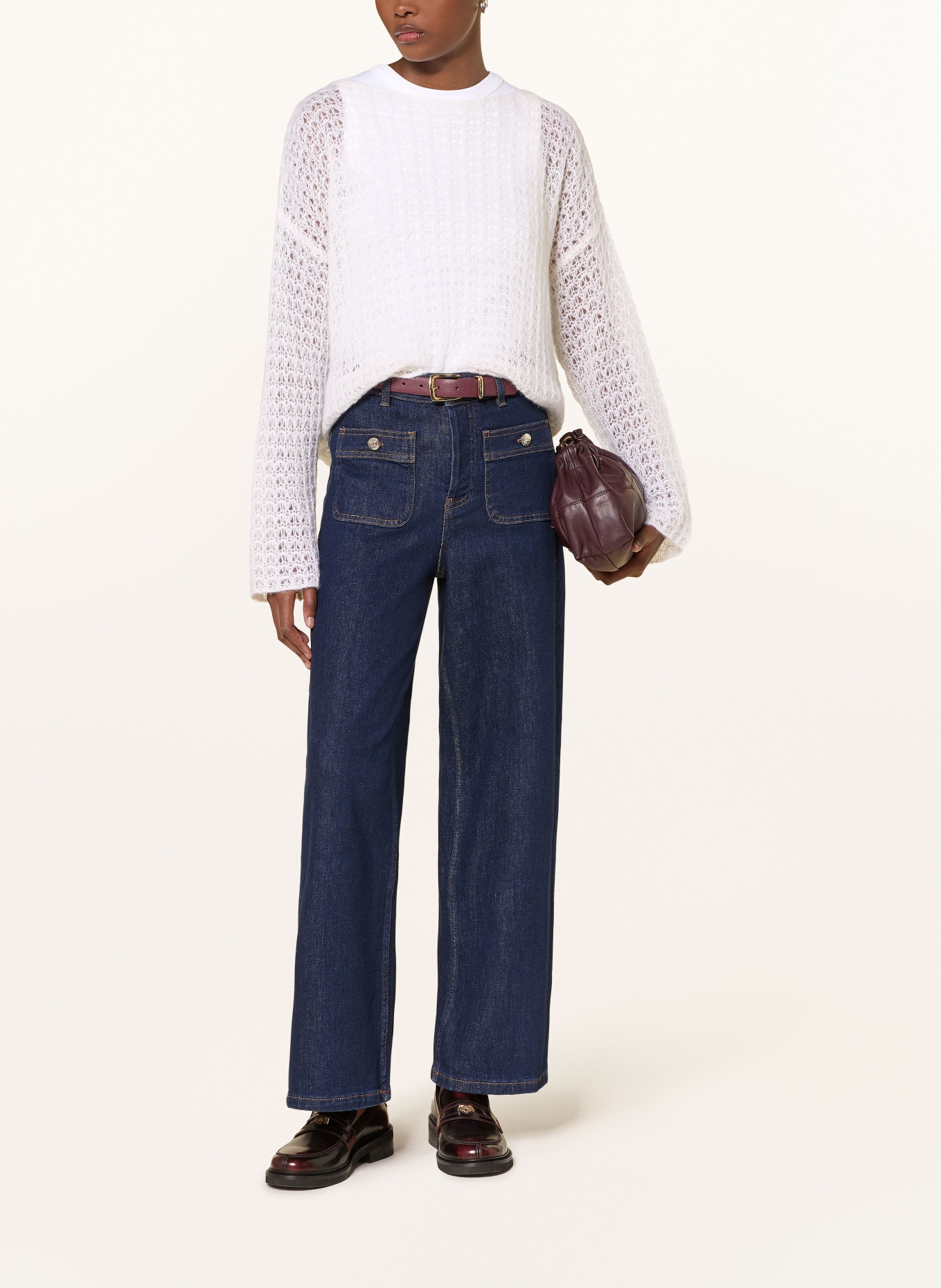 MRS & HUGS Svetr s kašmírem: REŽNÁ