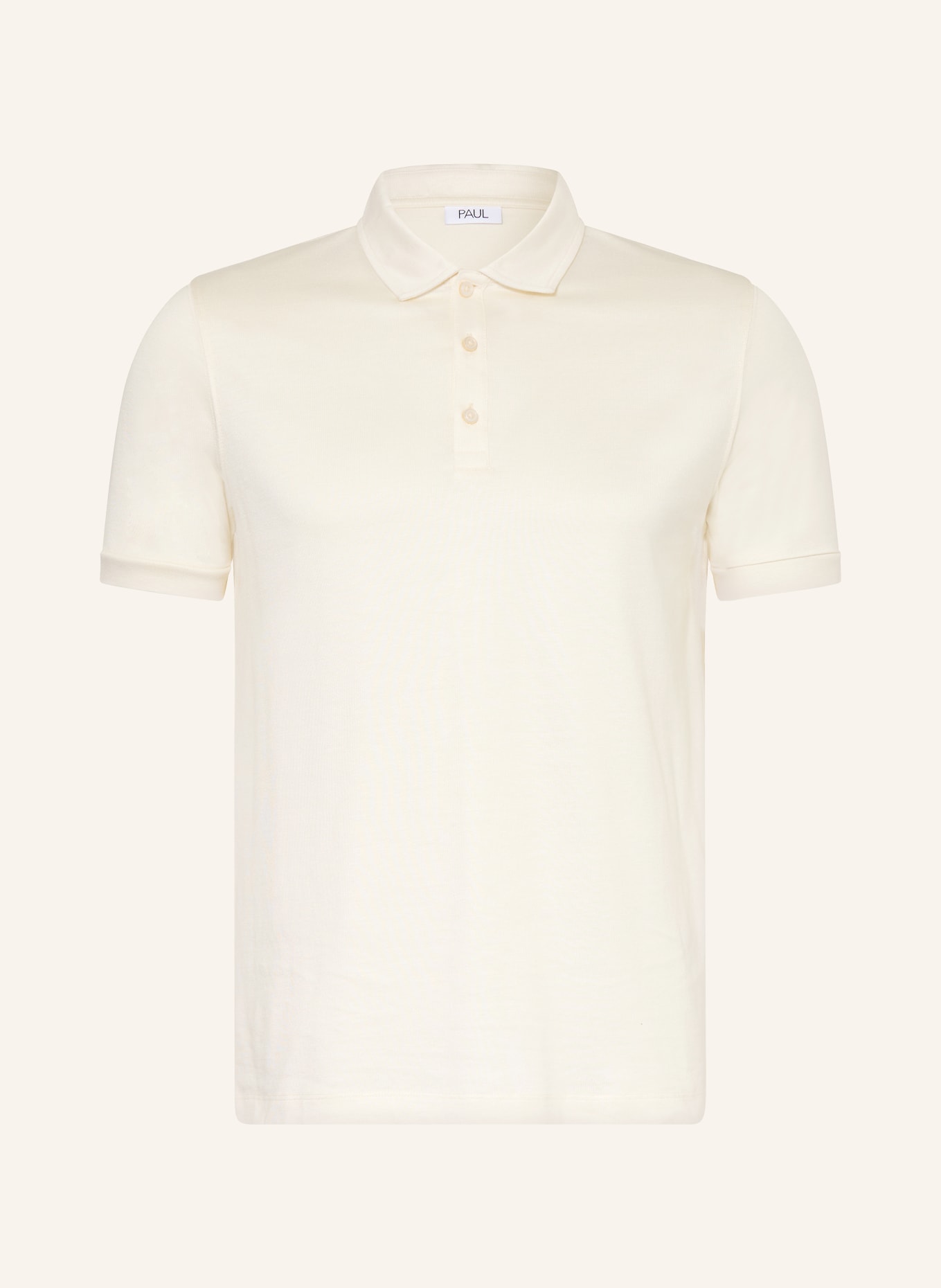 PAUL Koszulka polo z dżerseju: ECRU