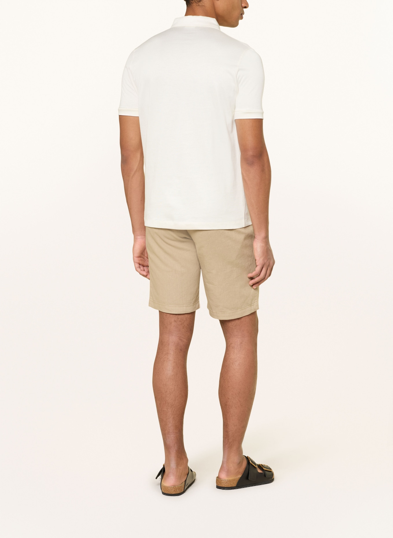 PAUL Koszulka polo z dżerseju: ECRU
