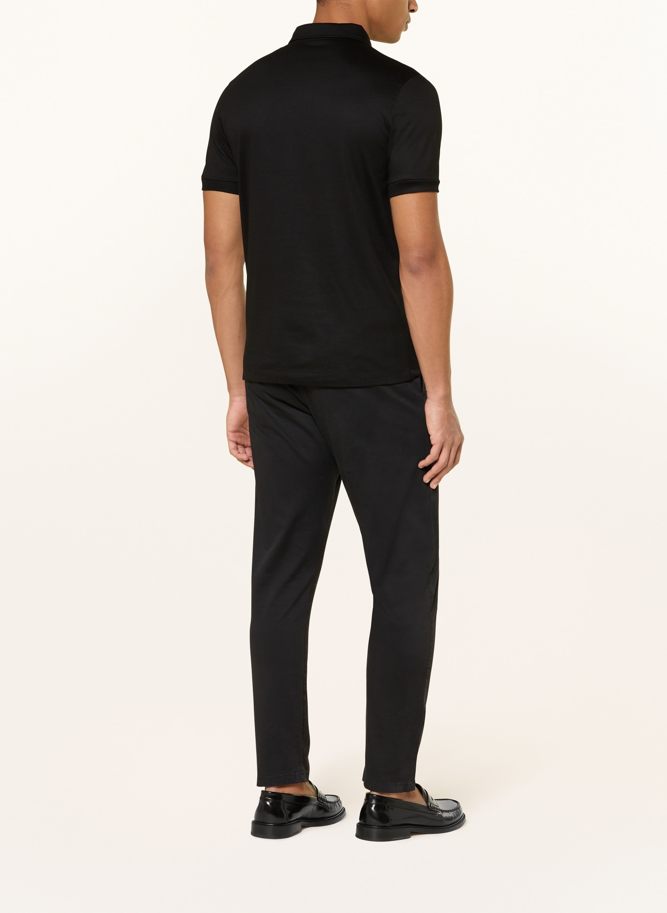 PAUL Koszulka polo z dżerseju: CZARNY