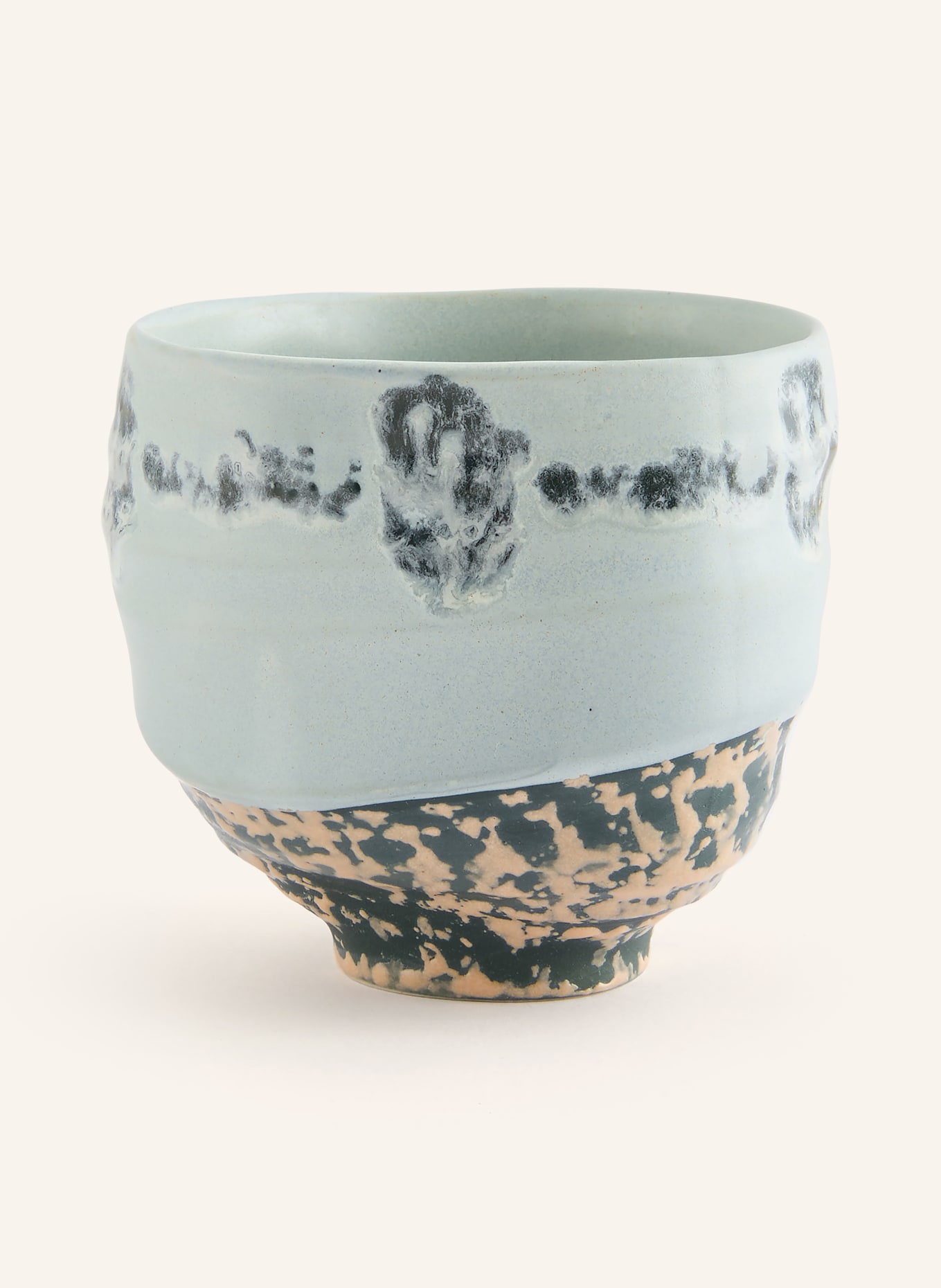 hkliving 4er-Set Becher: ROSA / HELLBLAU