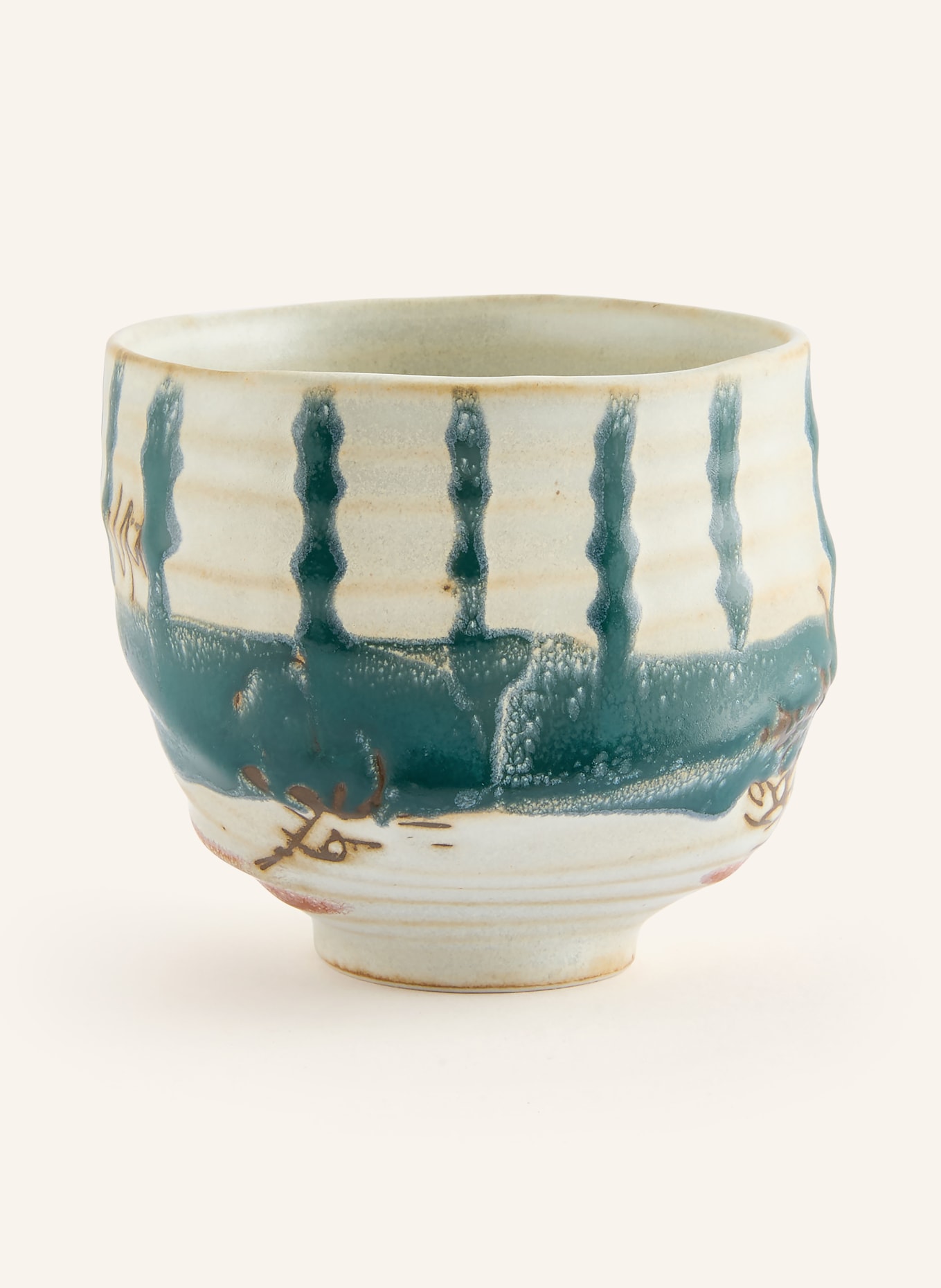 hkliving 4er-Set Becher: ROSA / HELLBLAU