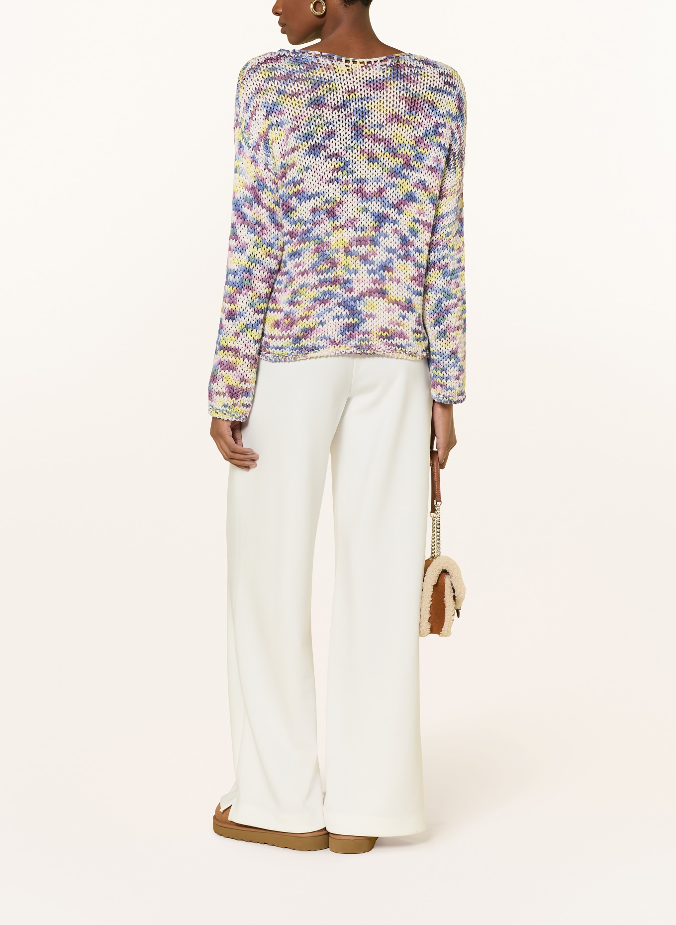 Rich & Royal Pullover: LILA / HELLGRÜN / BLAU