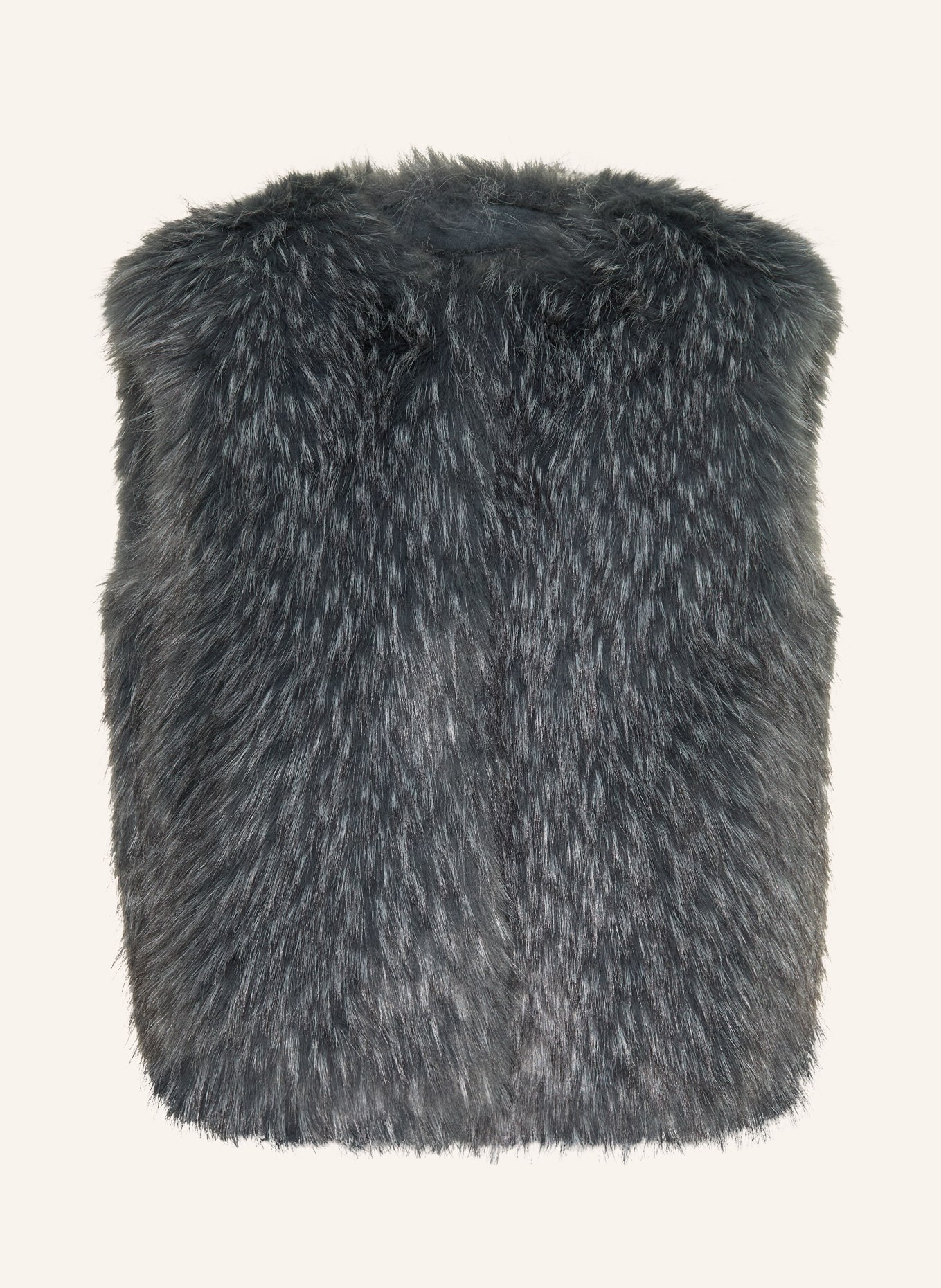 Rich & Royal Kunstfell-Weste: DUNKELBLAU