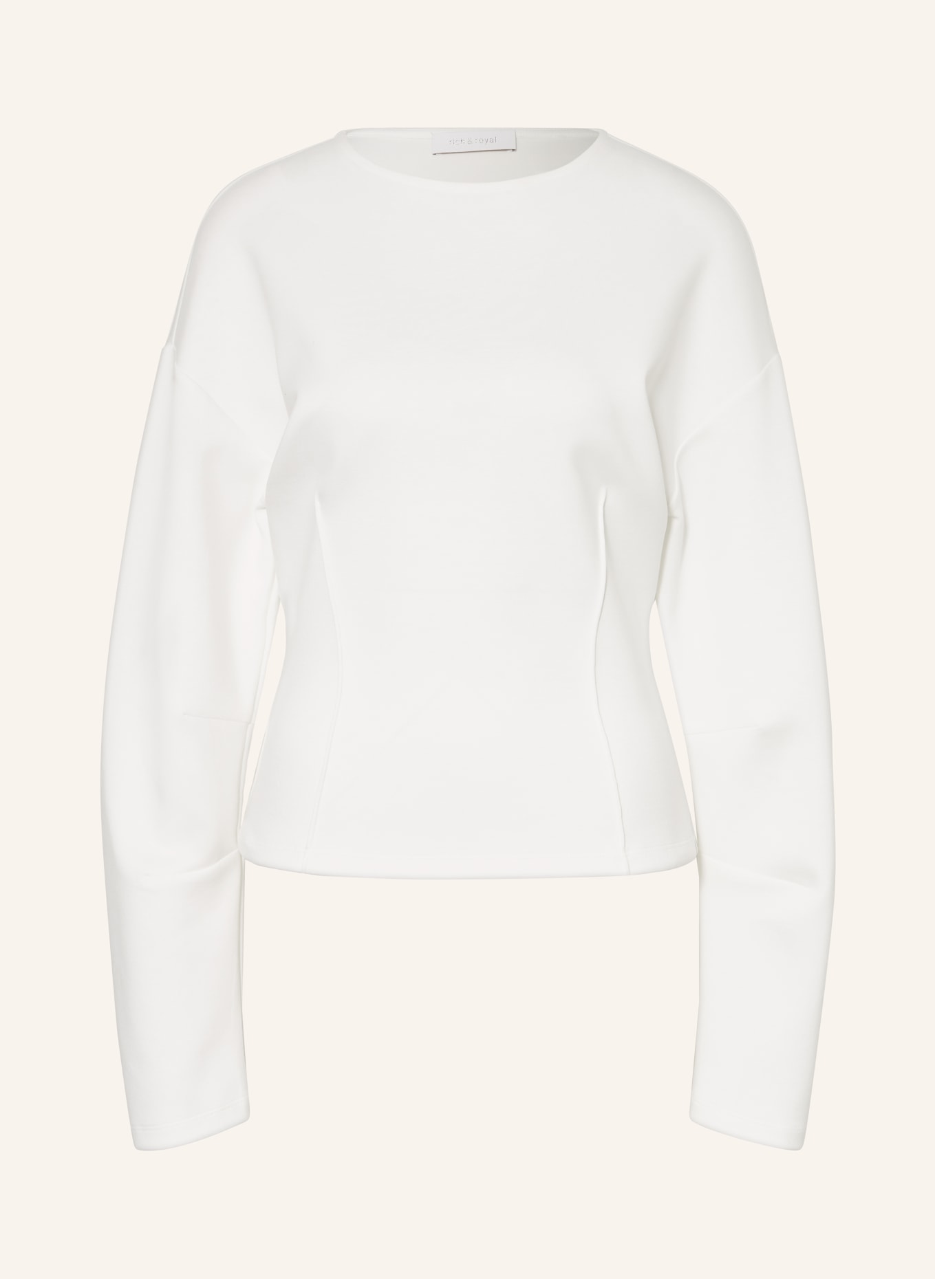 Rich & Royal Longsleeve: ECRU