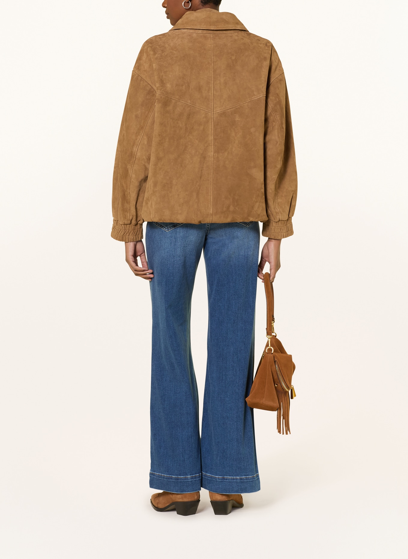 Rich & Royal Lederjacke: BRAUN