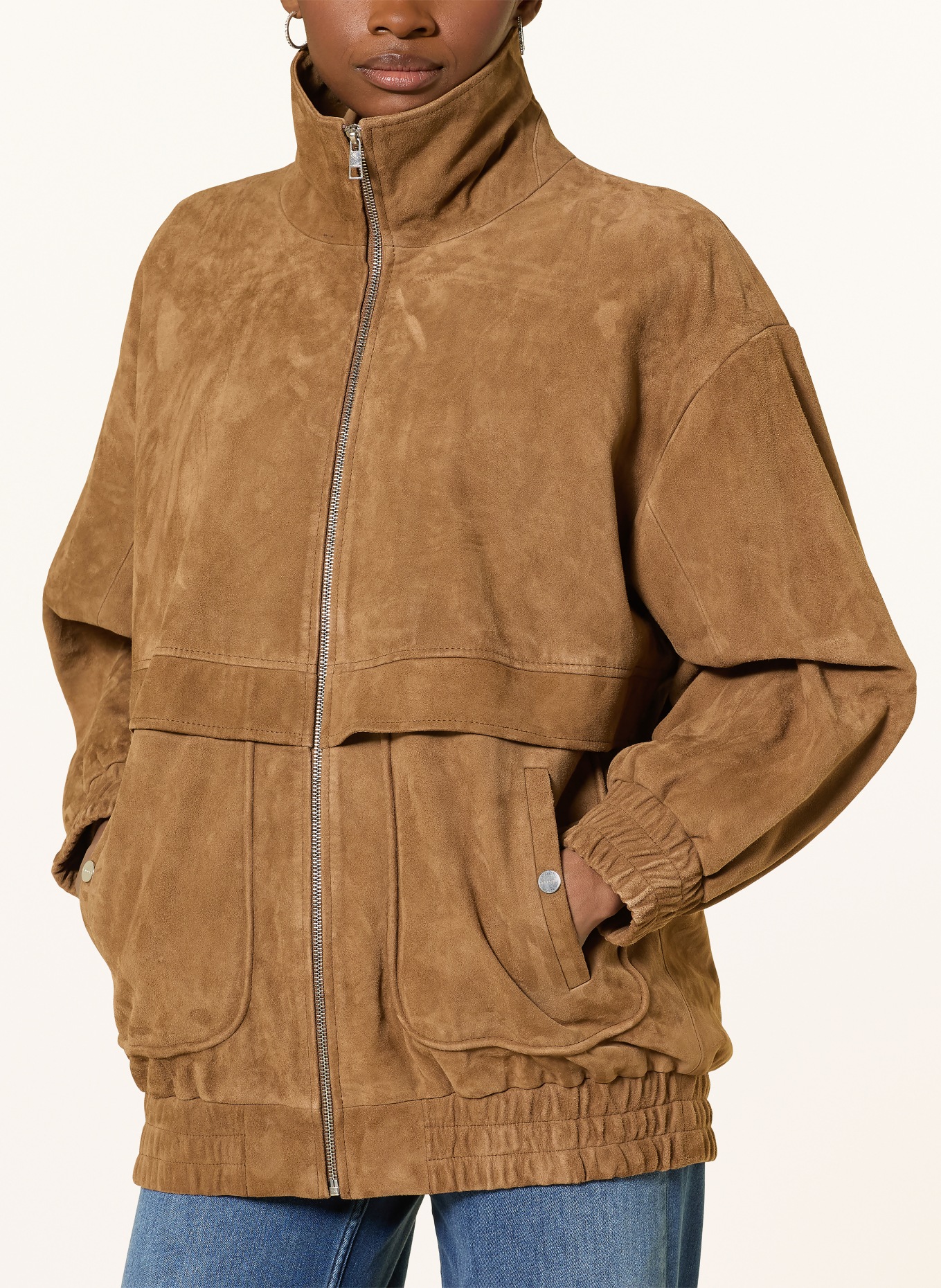 Rich & Royal Lederjacke: BRAUN