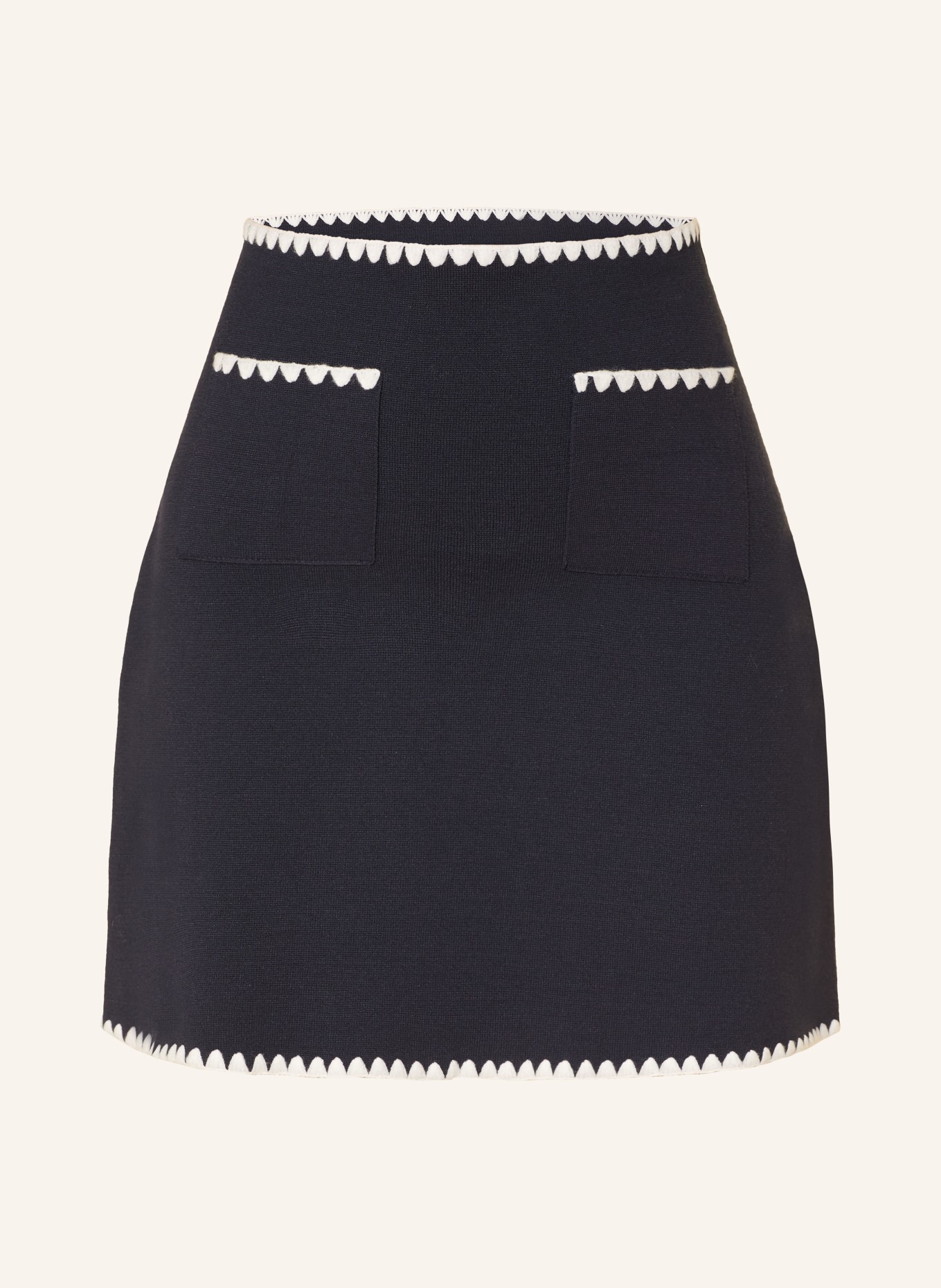 Rich & Royal Strickrock: DUNKELBLAU