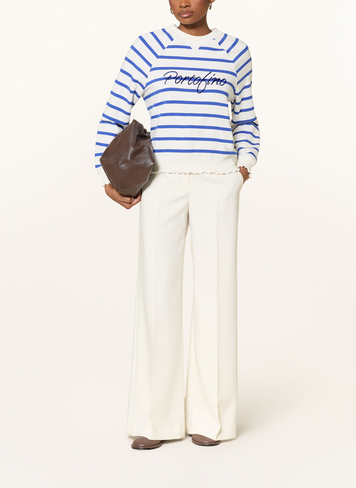 Rich & Royal bluza: BIAŁY / NIEBIESKI